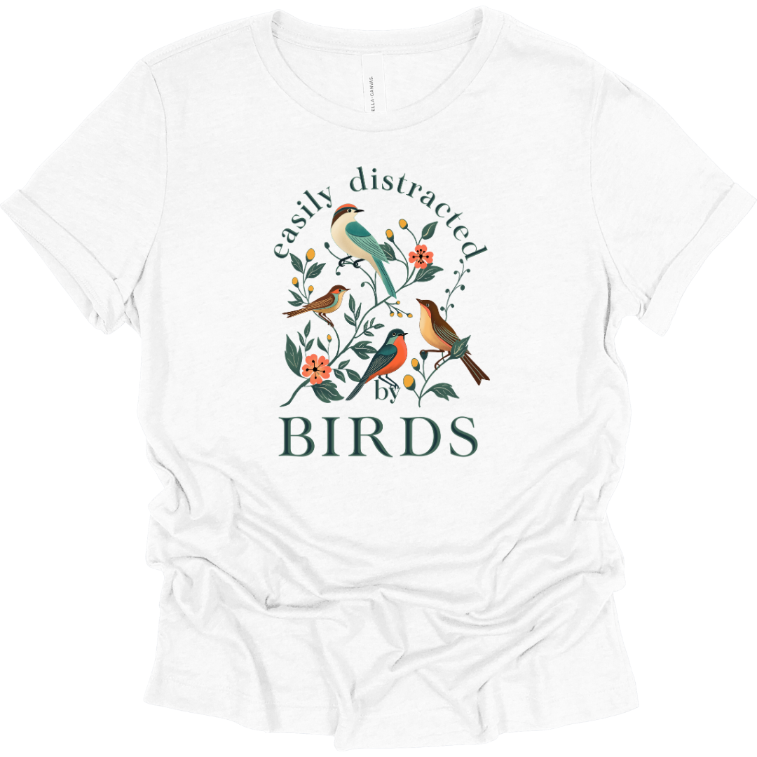 Easily Distracted By Birds Women's T-Shirt