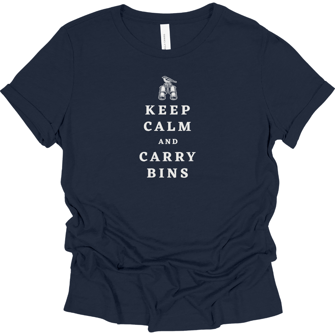 Keep Calm and Carry Bins Women's T-Shirt