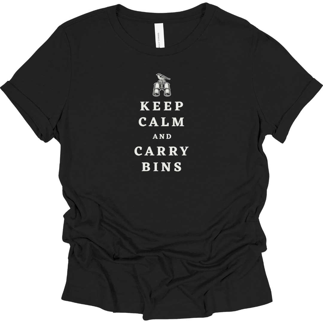 Keep Calm and Carry Bins Women's T-Shirt