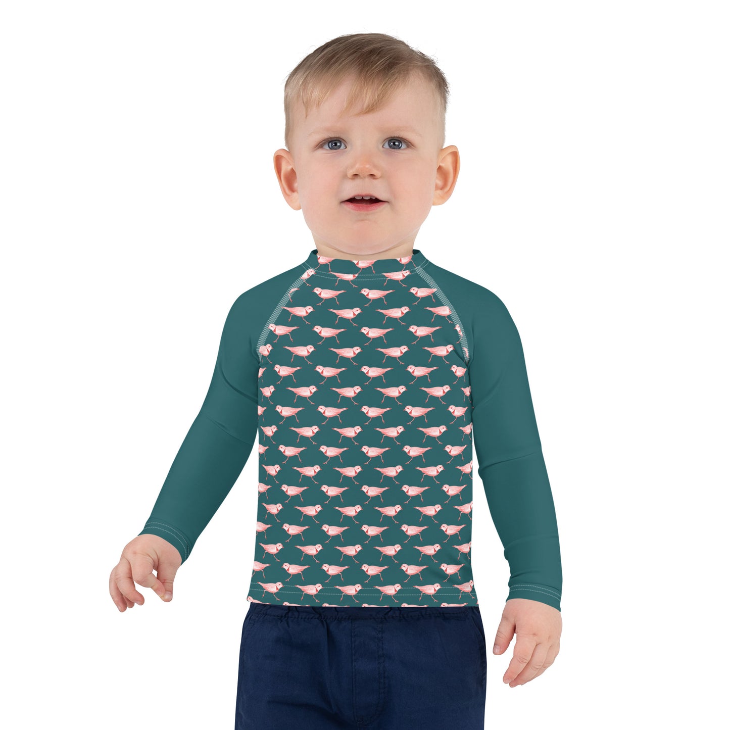 Piping Plover Kids Rash Guard