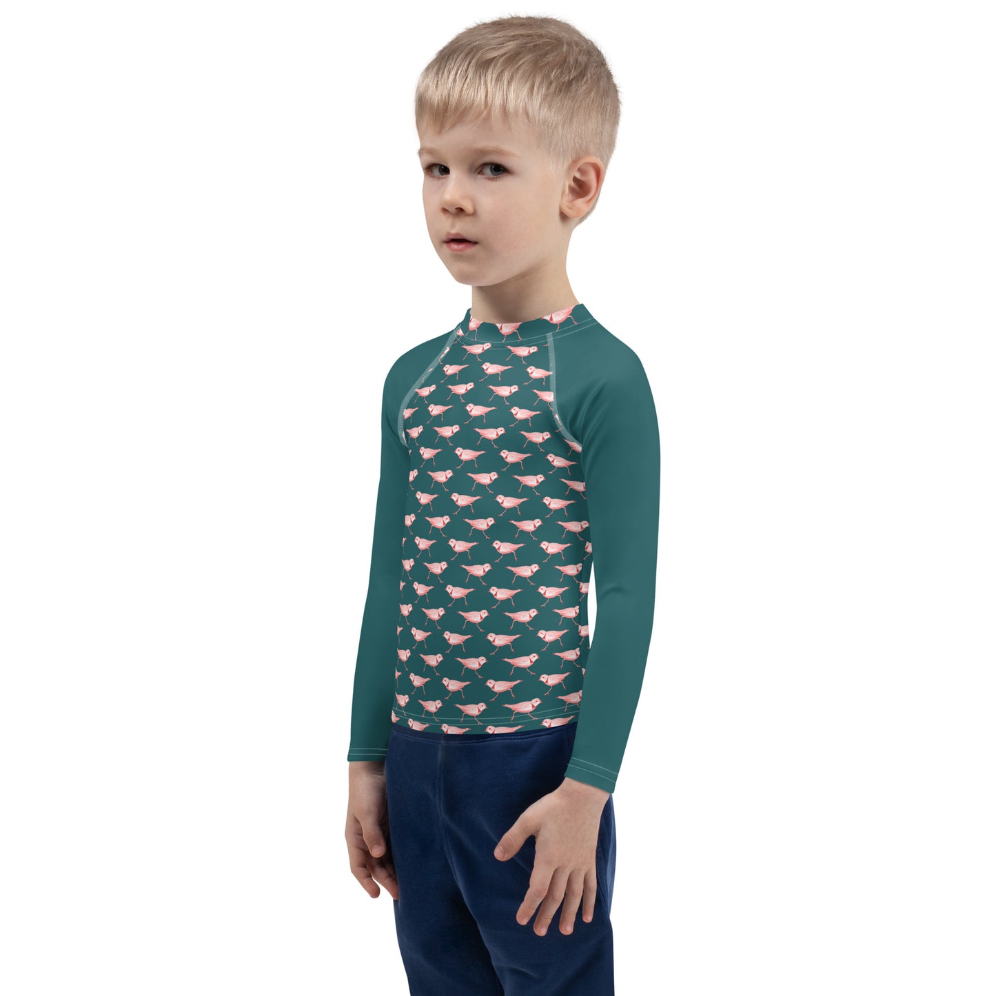 Piping Plover Kids Rash Guard