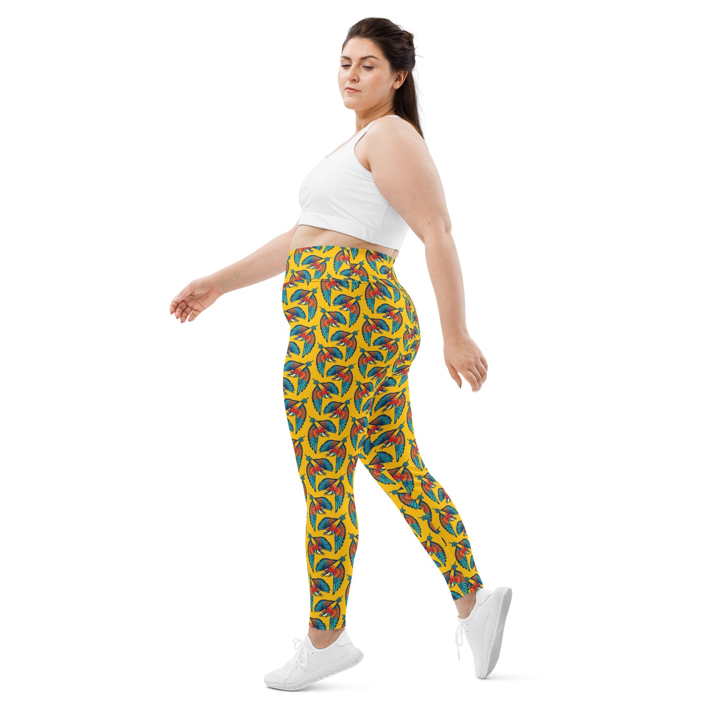European Bee-Eater Plus Size Yoga Leggings