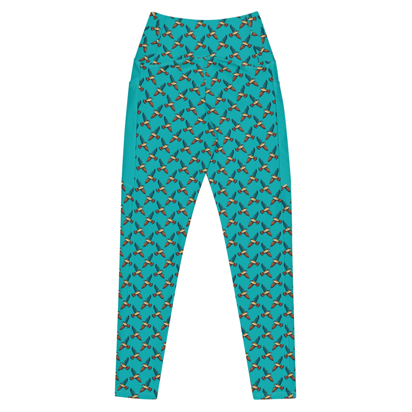 Peregrine Falcon Leggings with Pockets