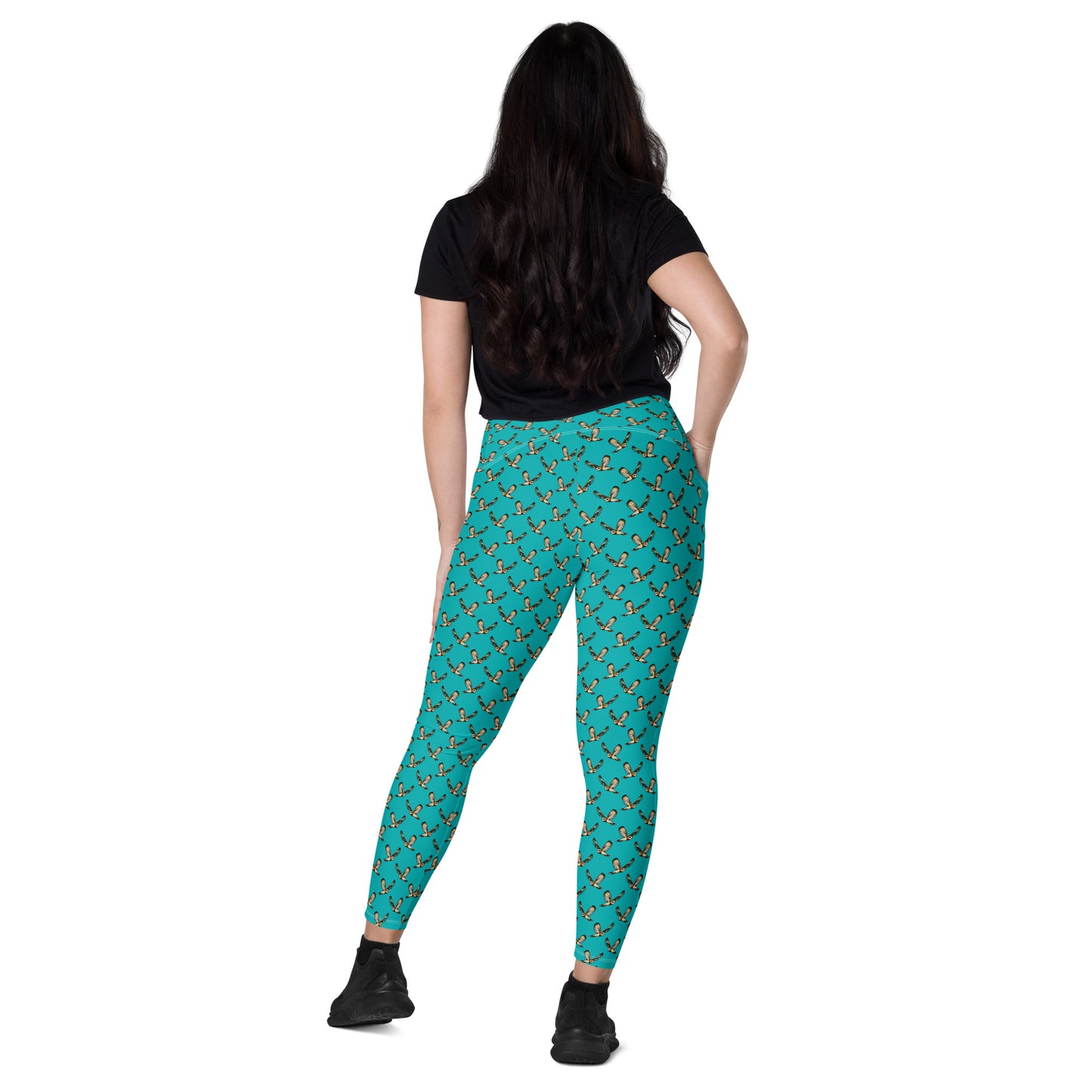 Short-Eared Owl Leggings with Pockets