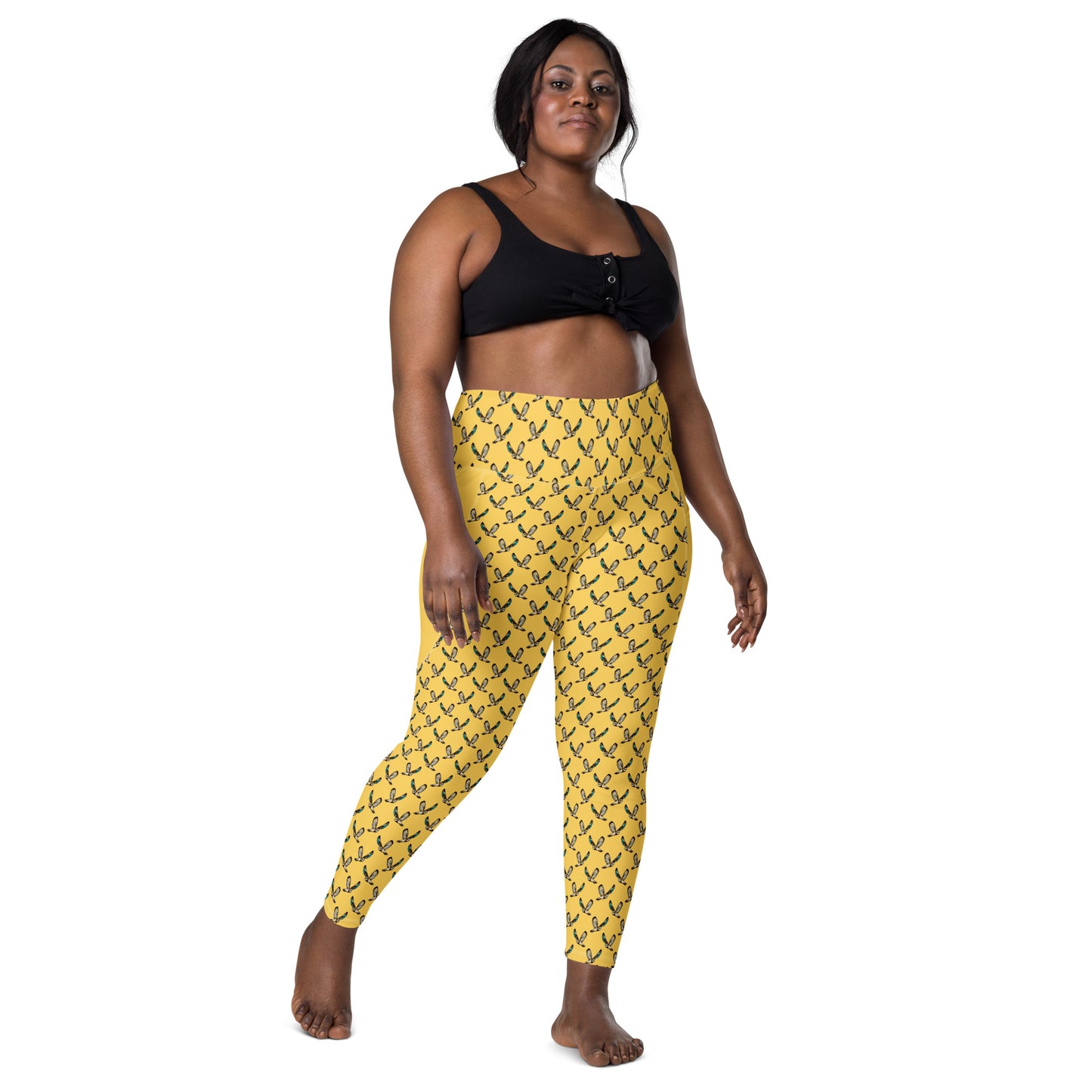 Short-Eared Owl Leggings with Pockets