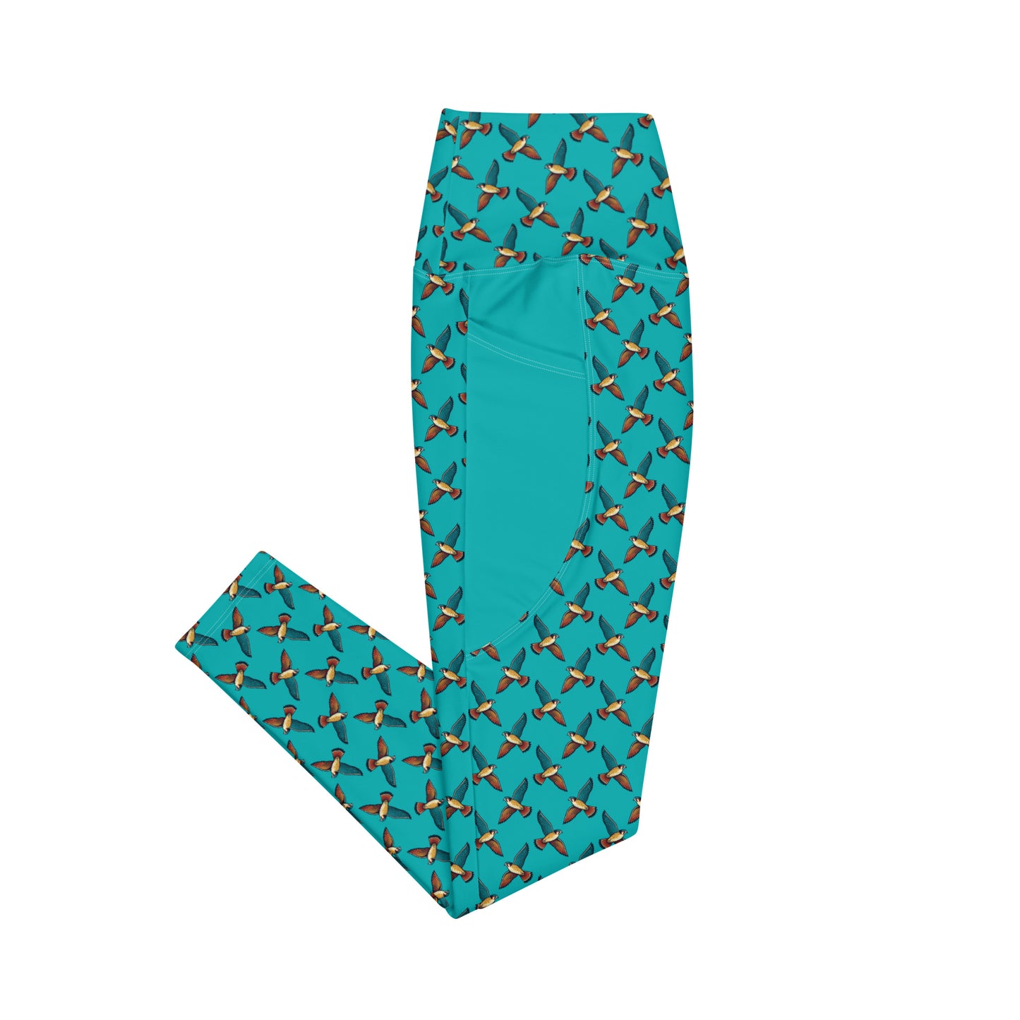 Peregrine Falcon Leggings with Pockets