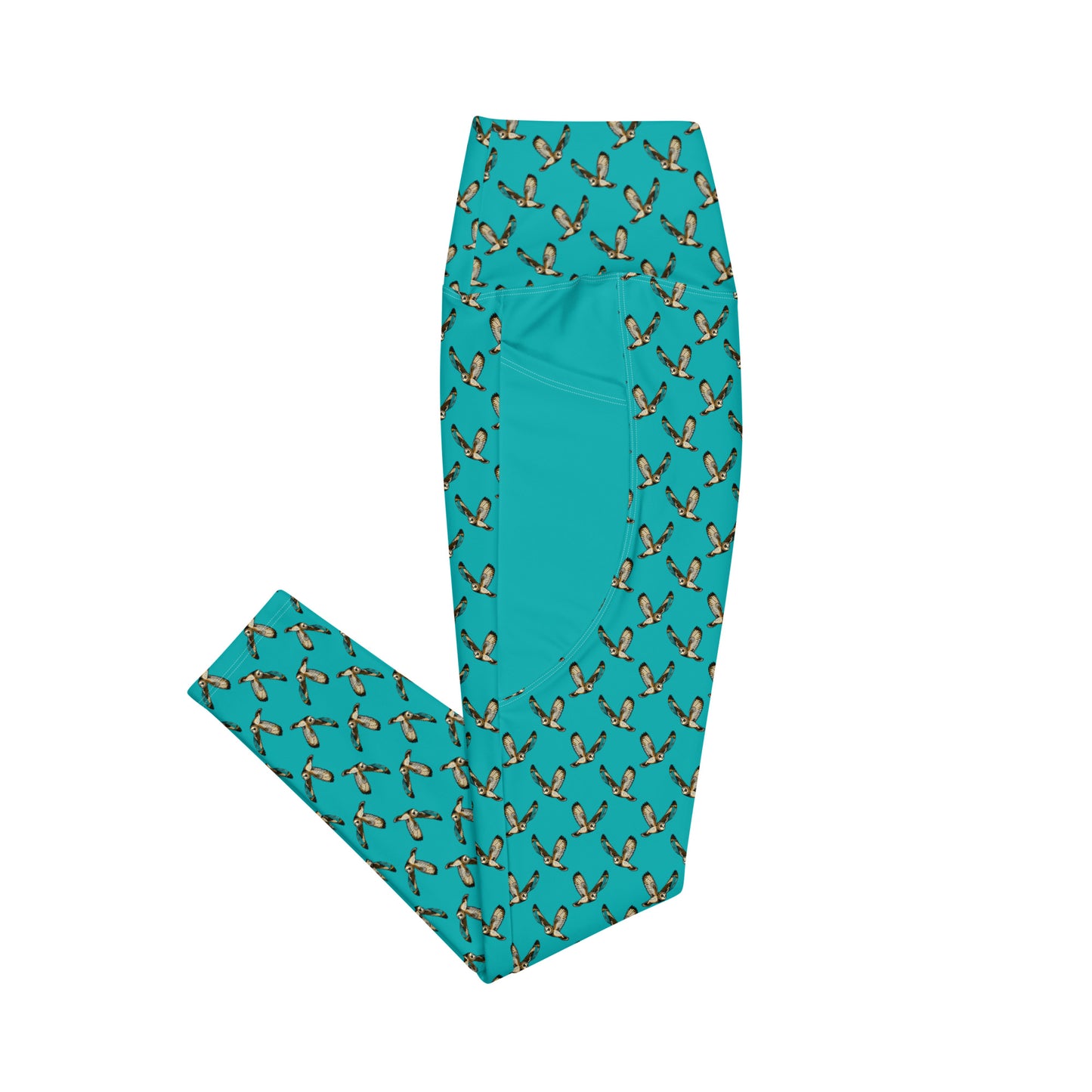 Short-Eared Owl Leggings with Pockets