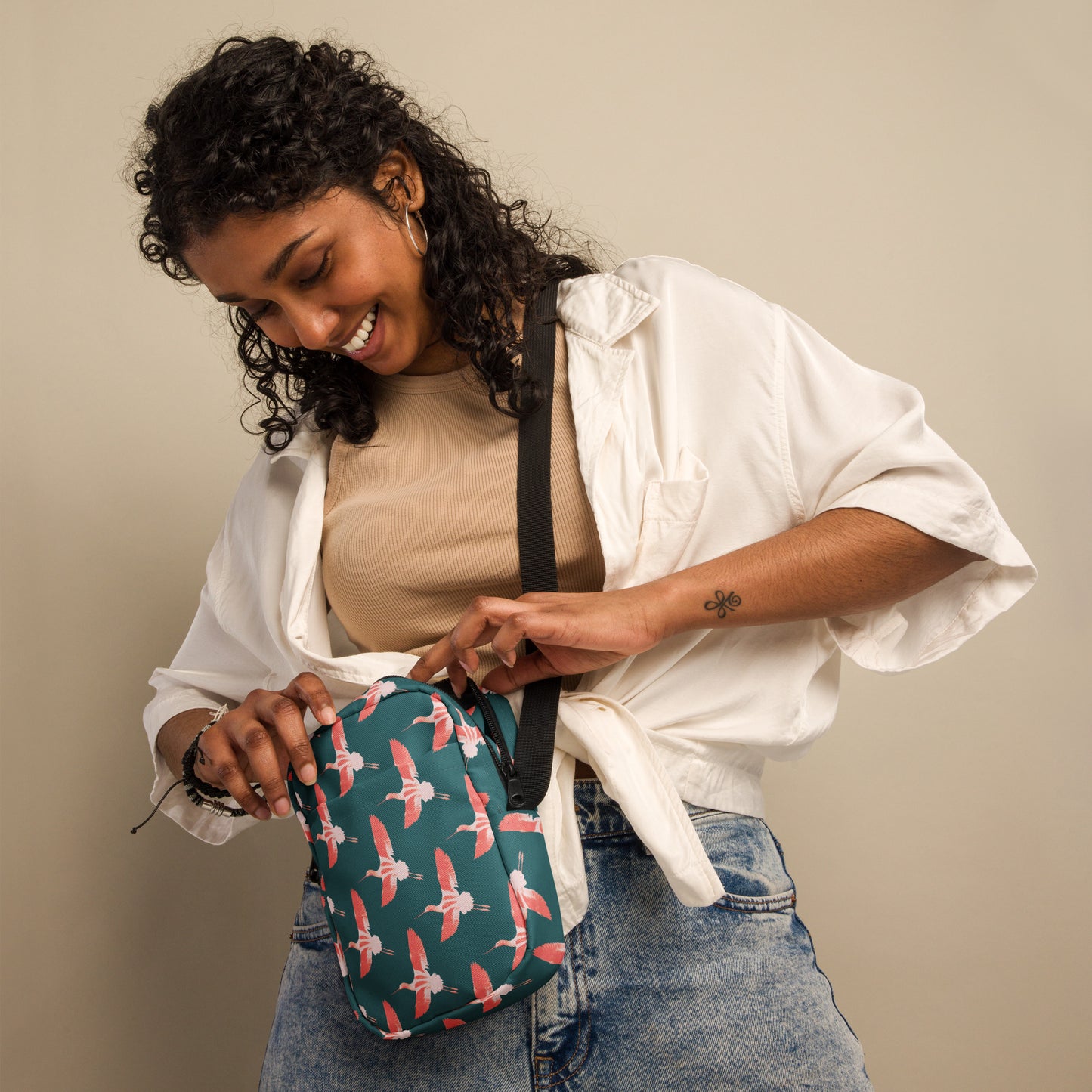 American Avocet Utility Crossbody Bag