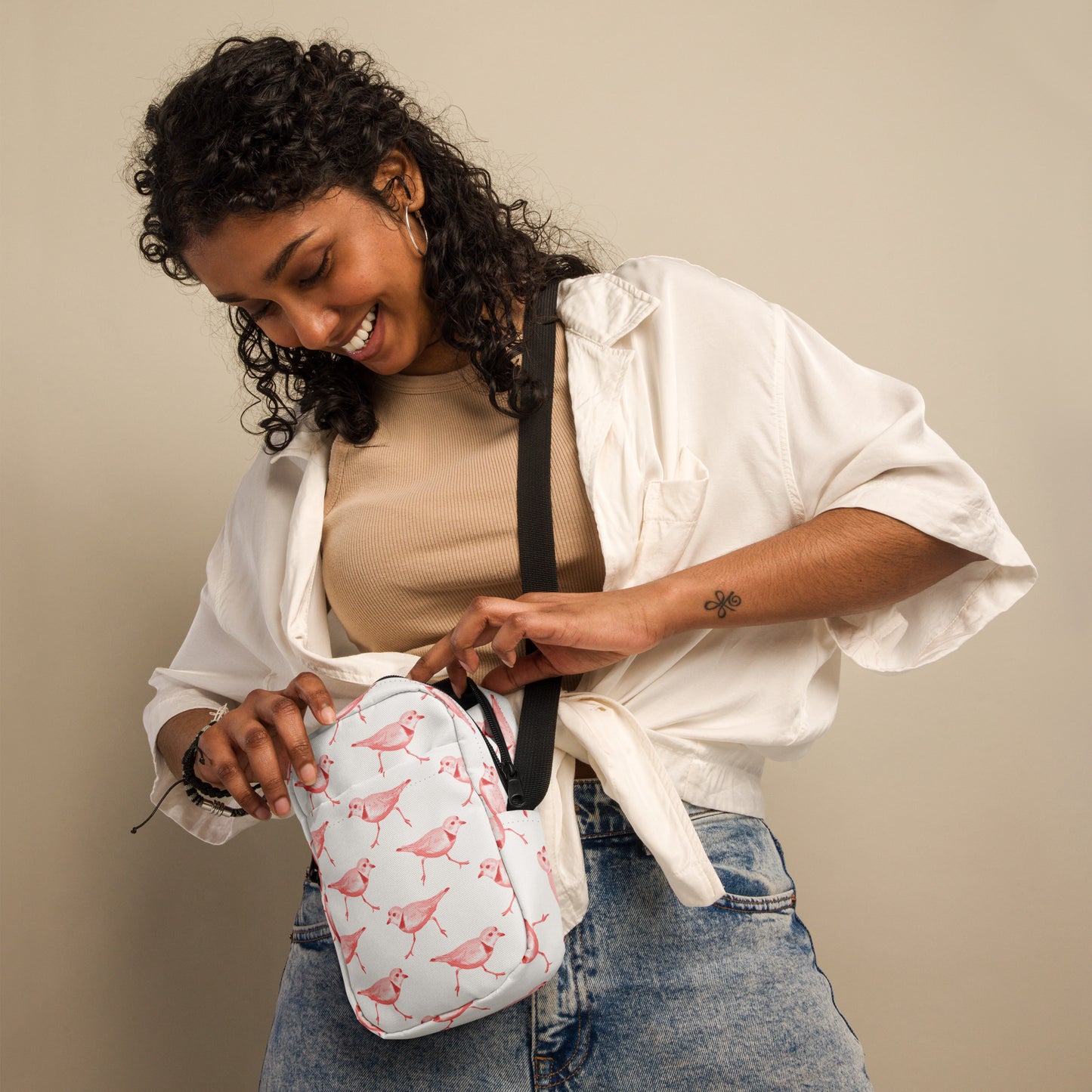 Piping Plover Utility Crossbody Bag