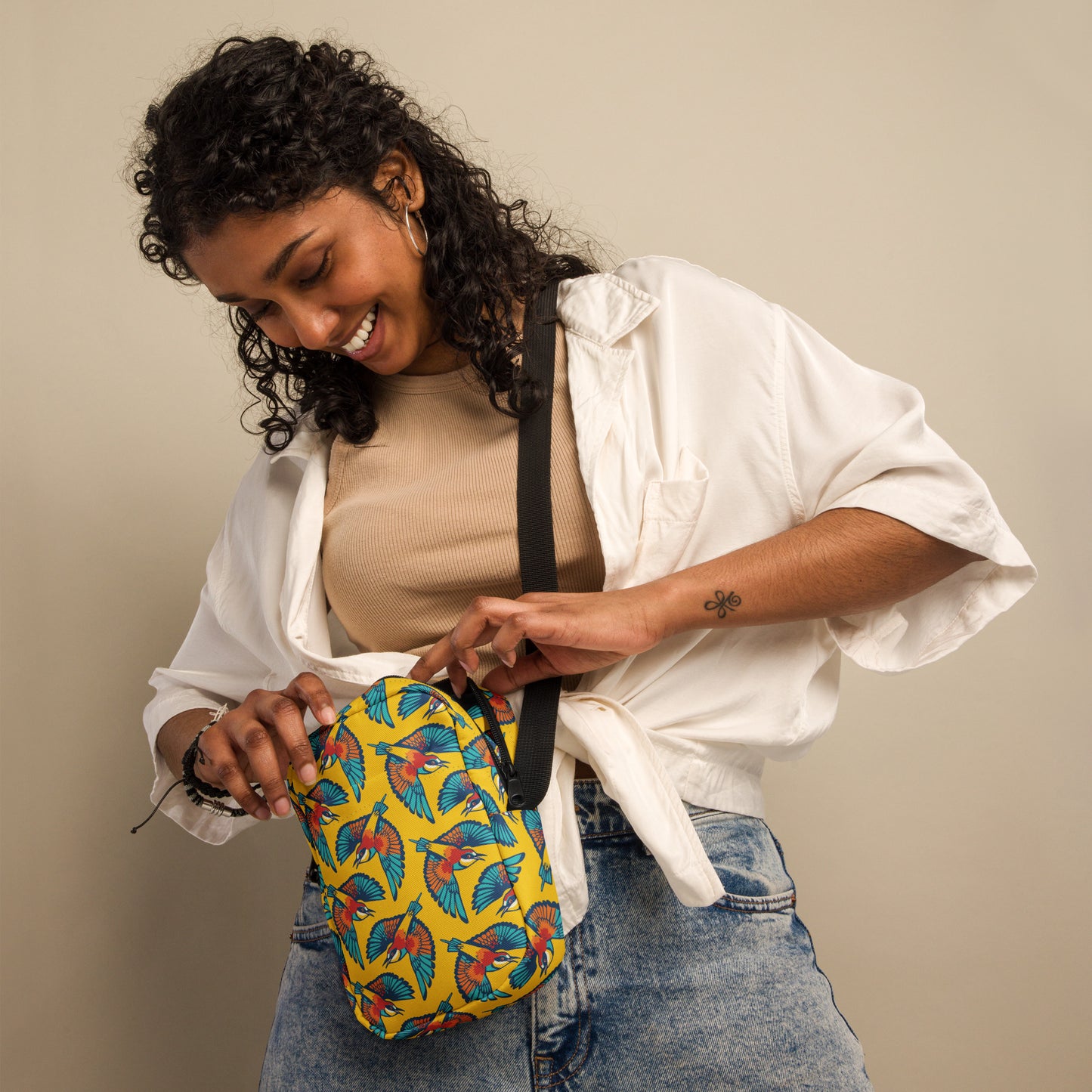 Better With Birds Utility Crossbody Bag