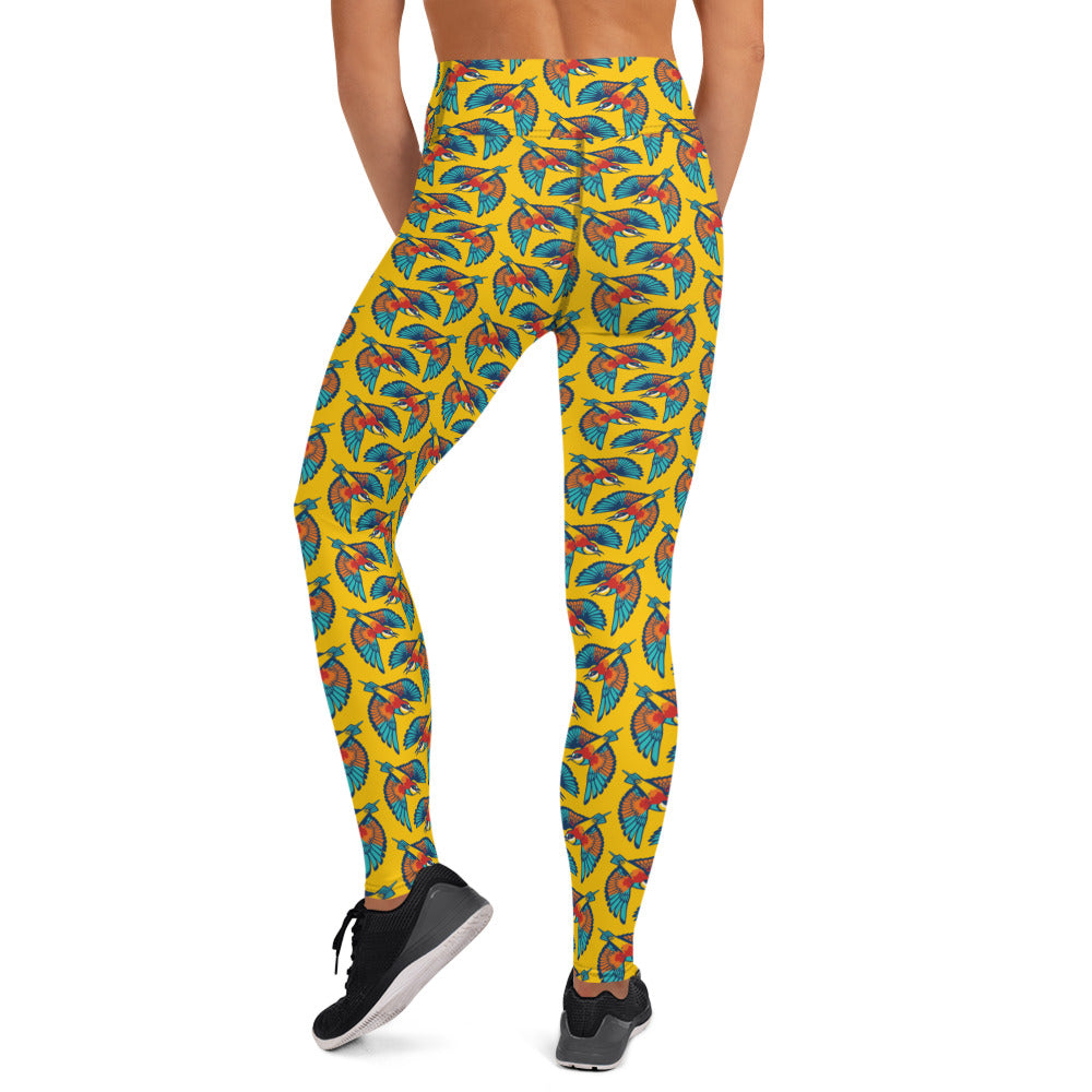European Bee-Eater Yoga Leggings