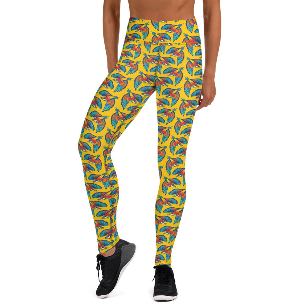 European Bee-Eater Yoga Leggings