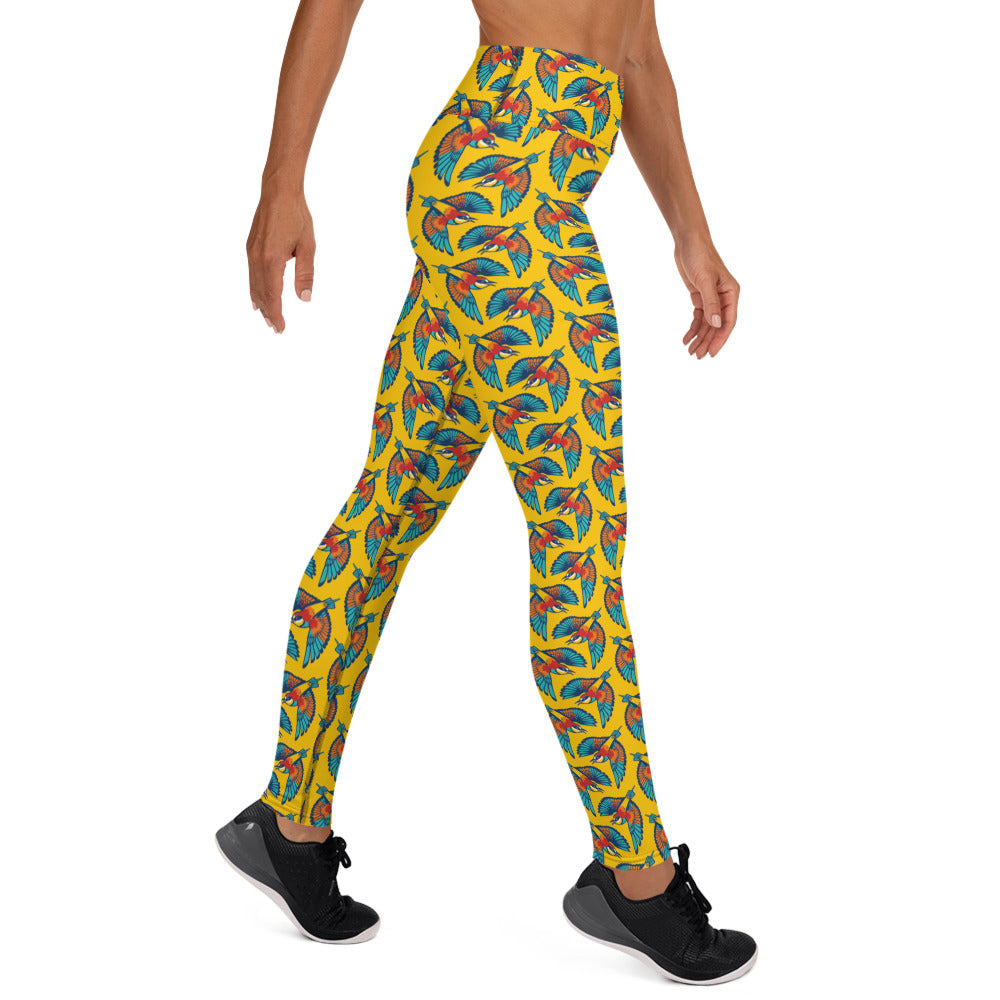 European Bee-Eater Yoga Leggings