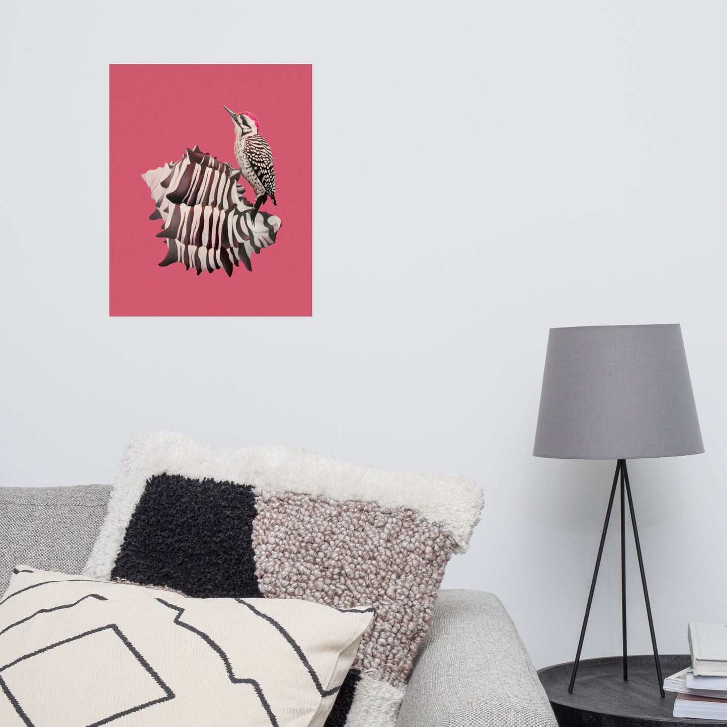 Woodpecker & Murex Matte Poster