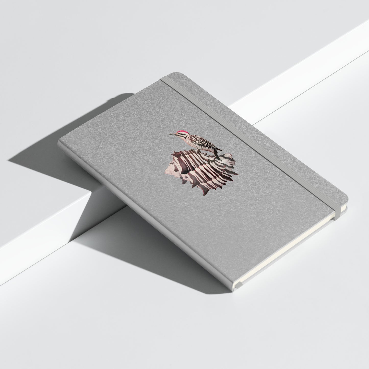 Woodpecker & Murex Hardcover Notebook