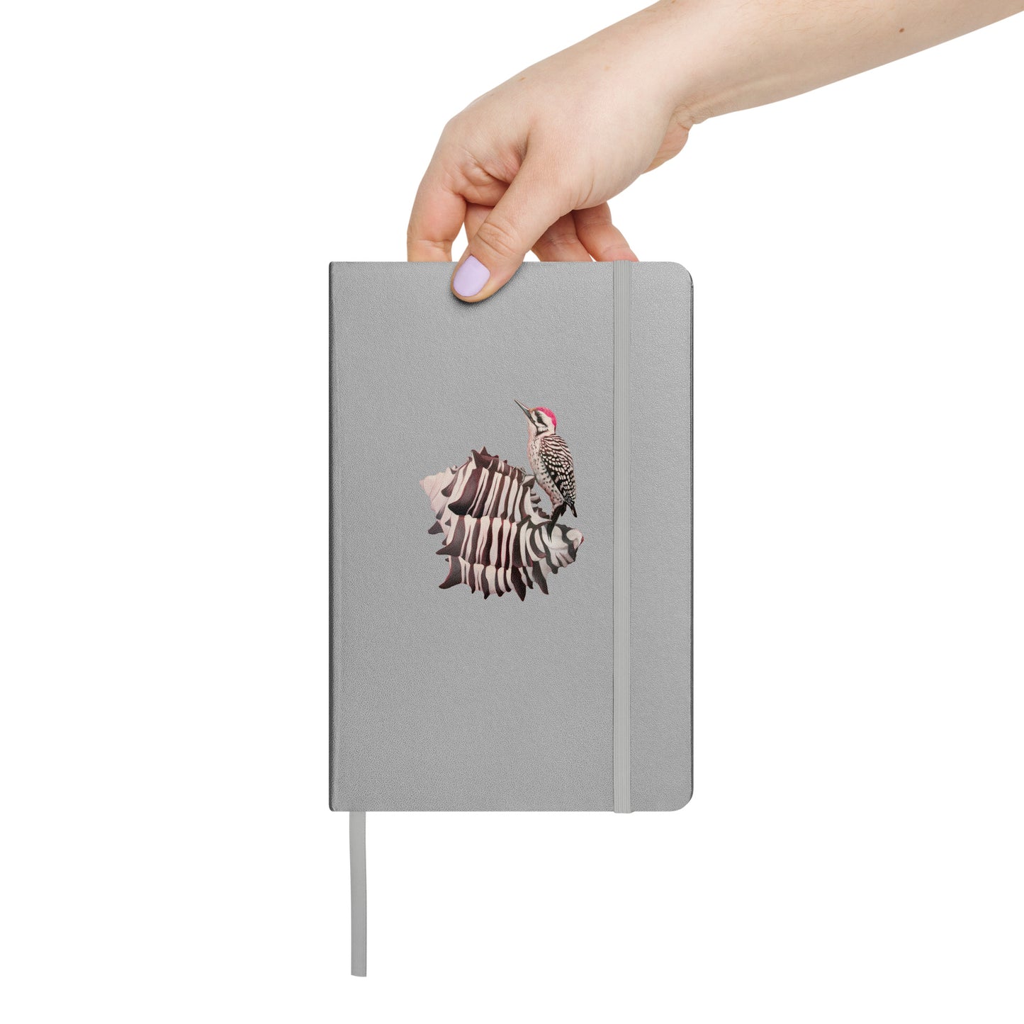 Woodpecker & Murex Hardcover Notebook
