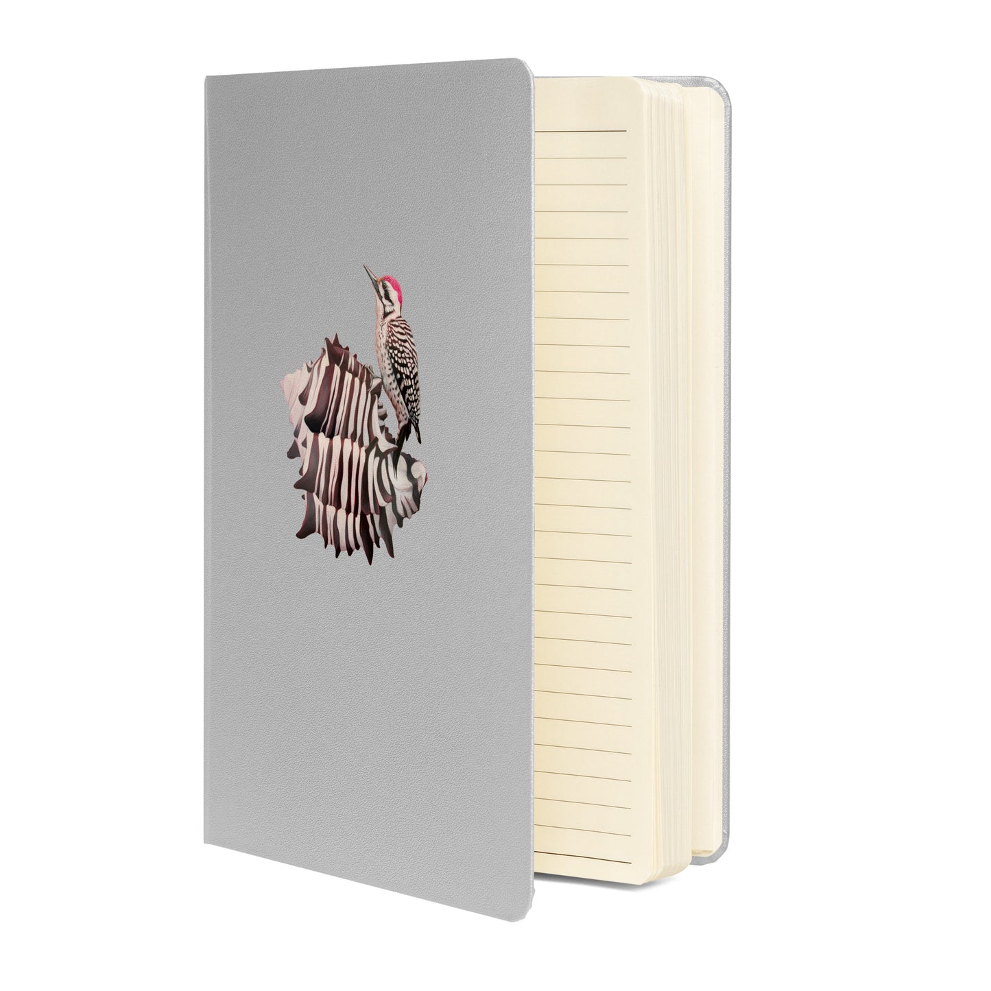 Woodpecker & Murex Hardcover Notebook