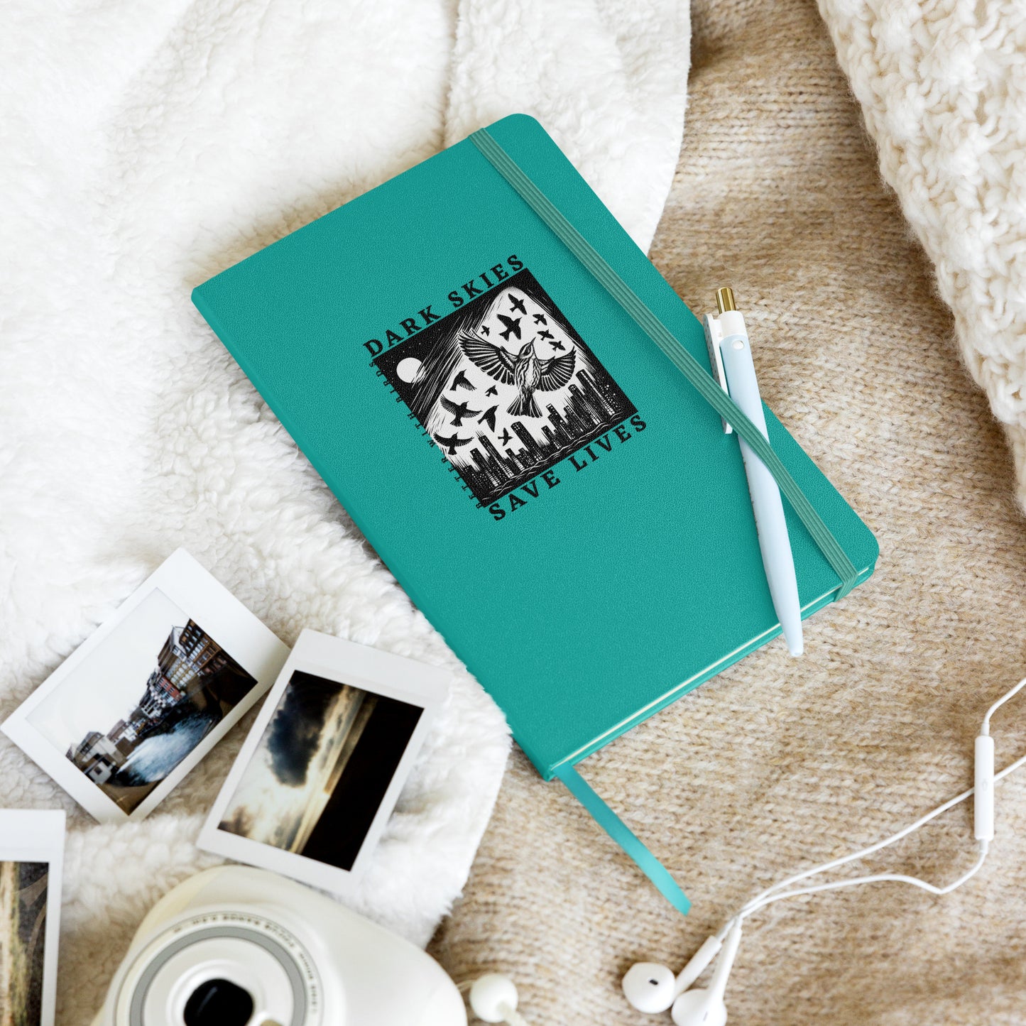 Dark Skies for Migration Hardcover Notebook