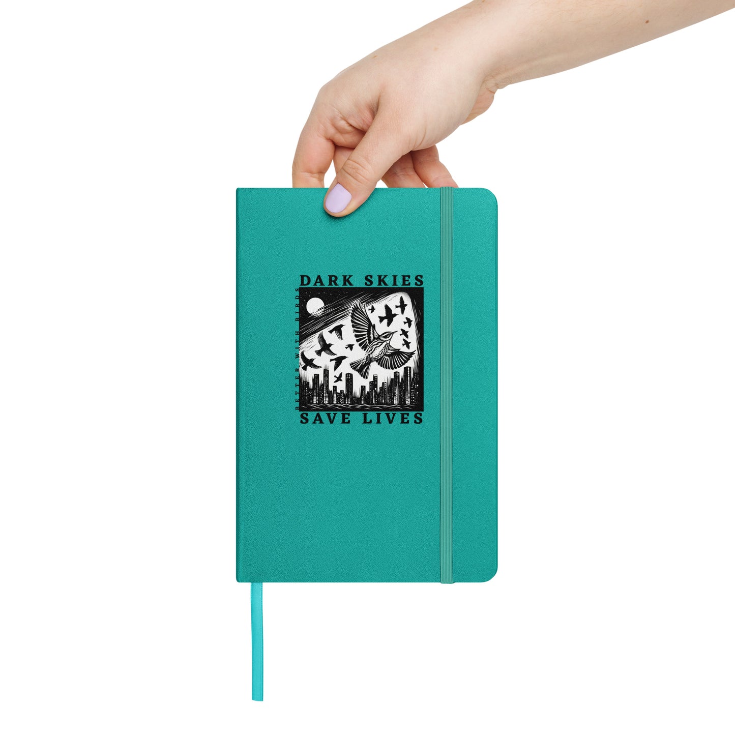 Dark Skies for Migration Hardcover Notebook