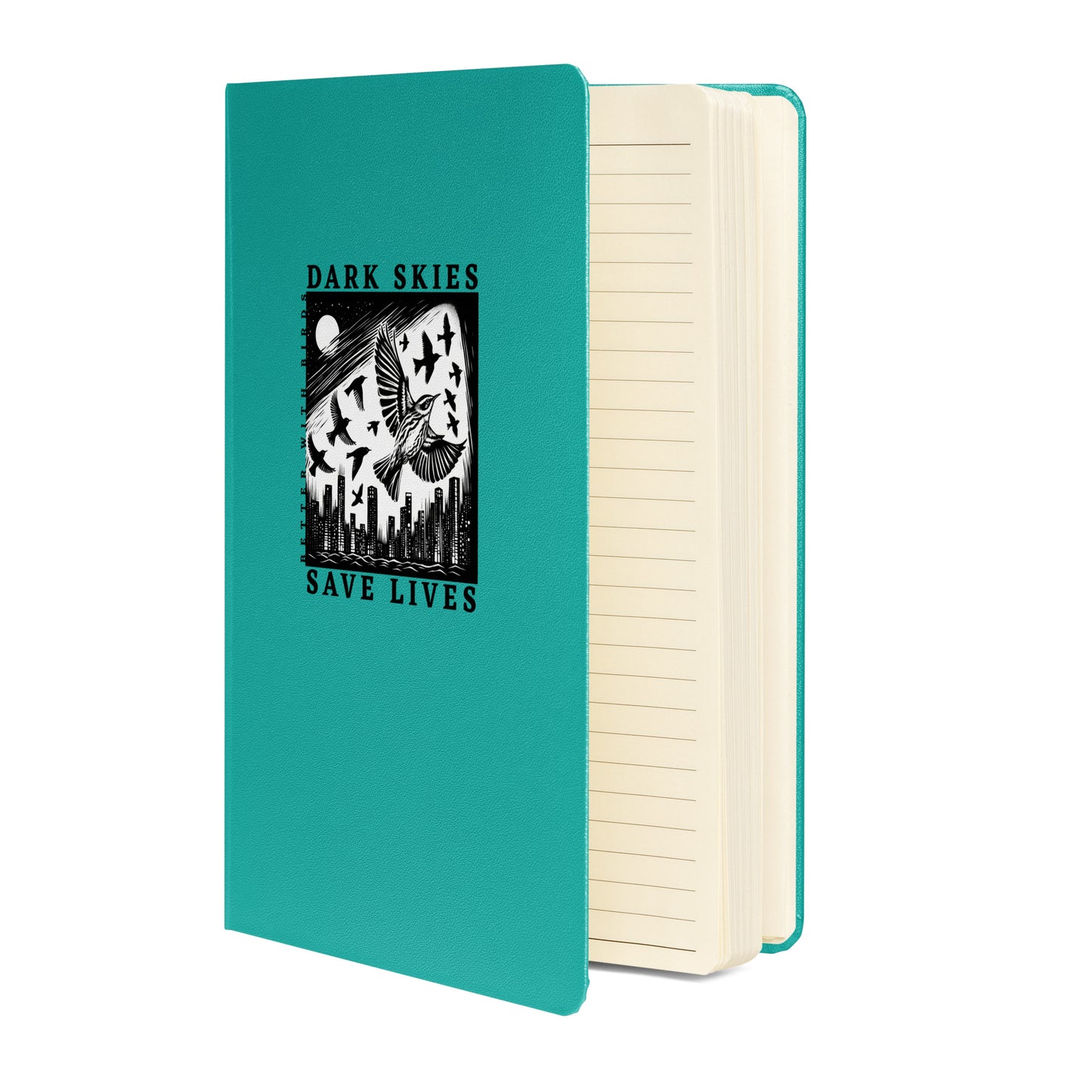 Dark Skies for Migration Hardcover Notebook