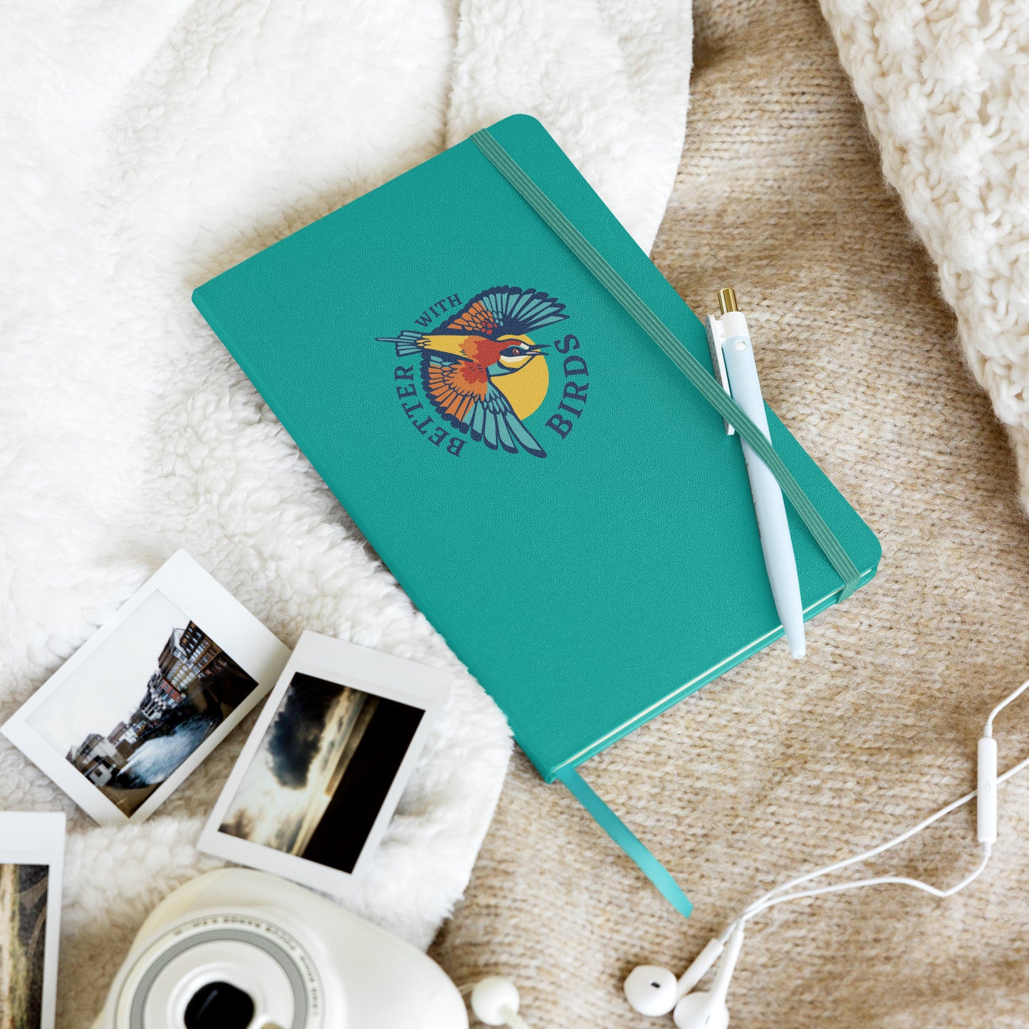 Better With Birds Hardcover Notebook