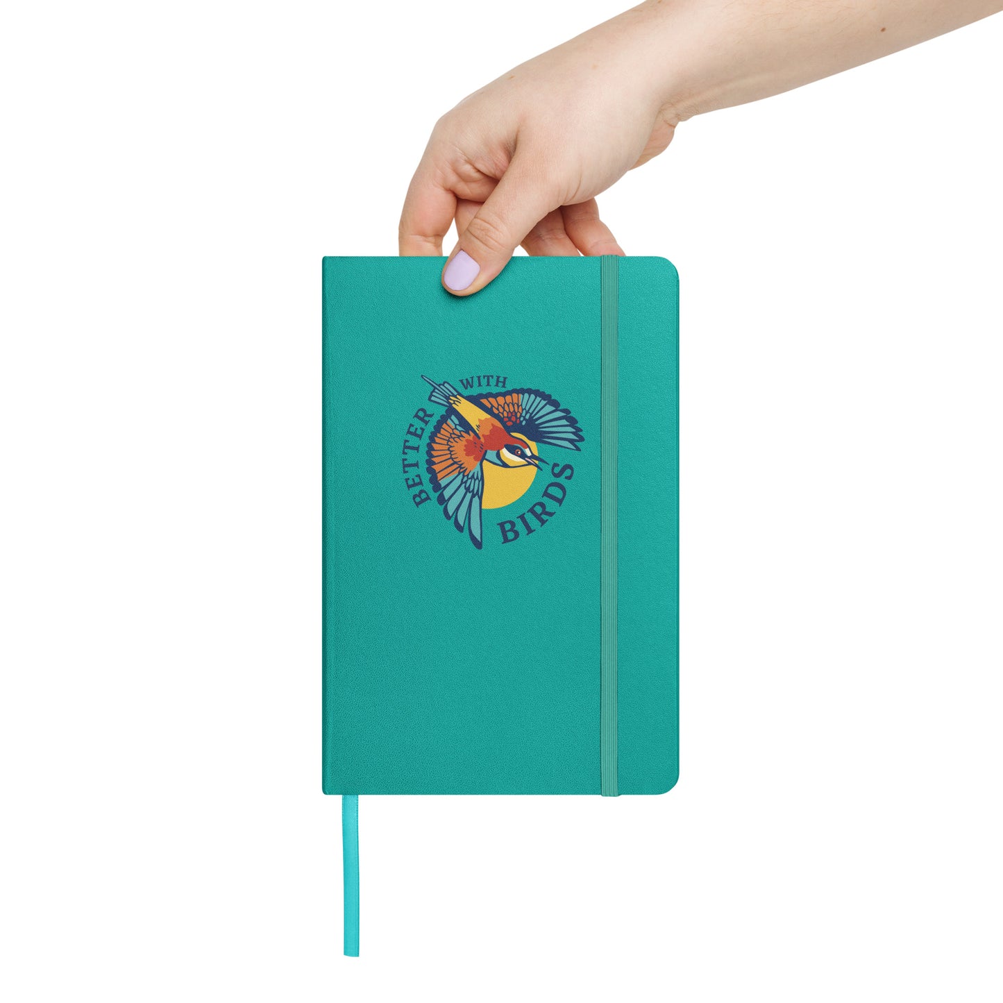 Better With Birds Hardcover Notebook