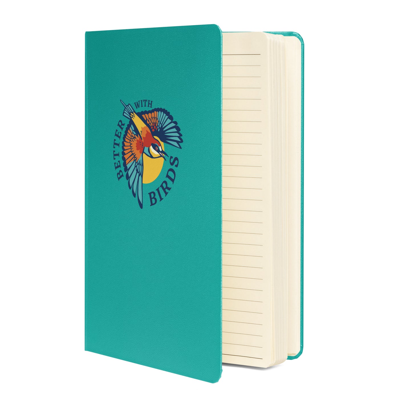 Better With Birds Hardcover Notebook