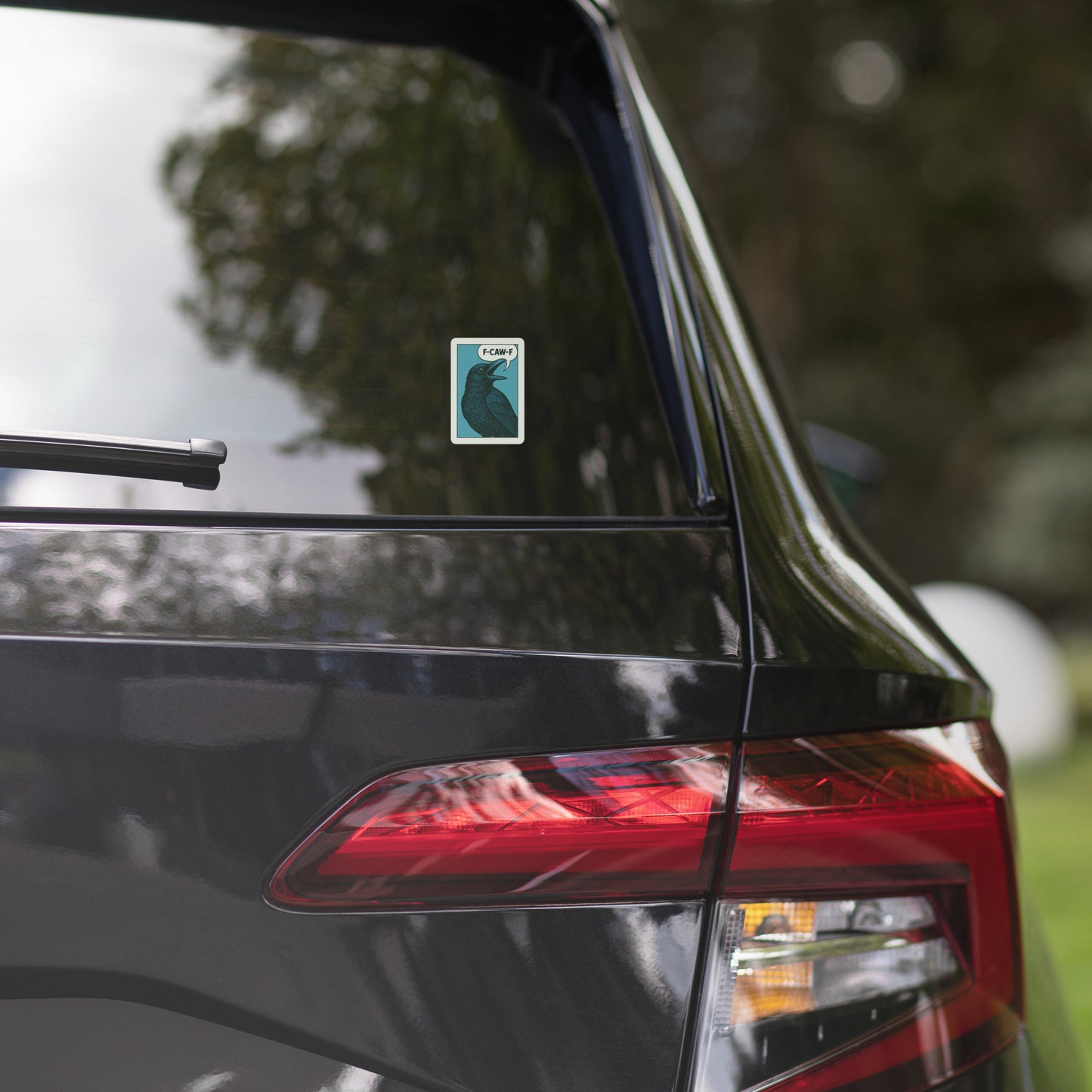 American Crow Sticker