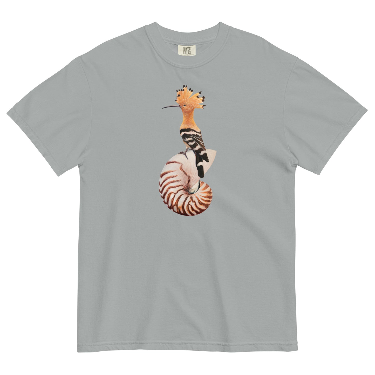 Hoopoe & Nautilus T-shirt