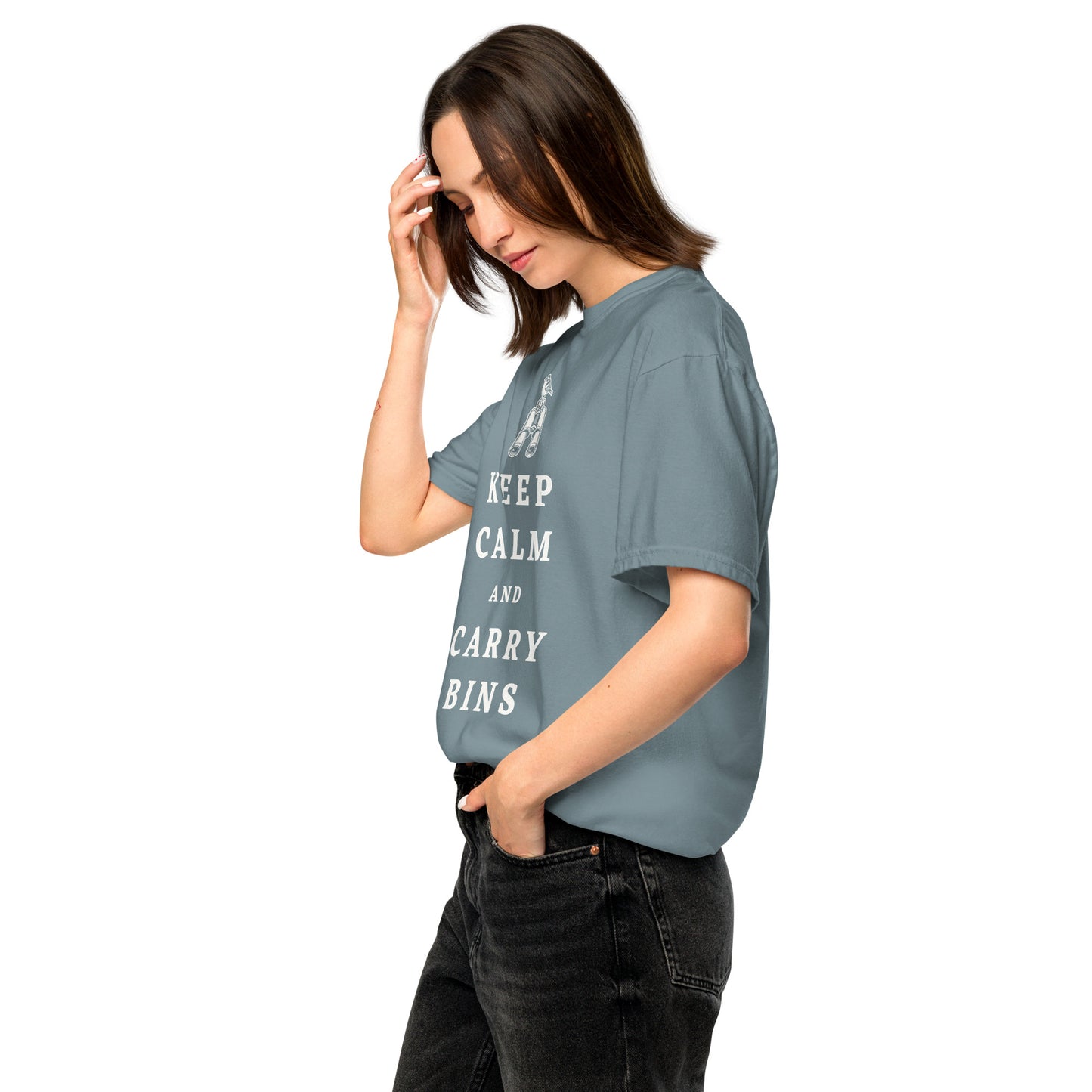 Keep Calm and Carry Bins T-shirt