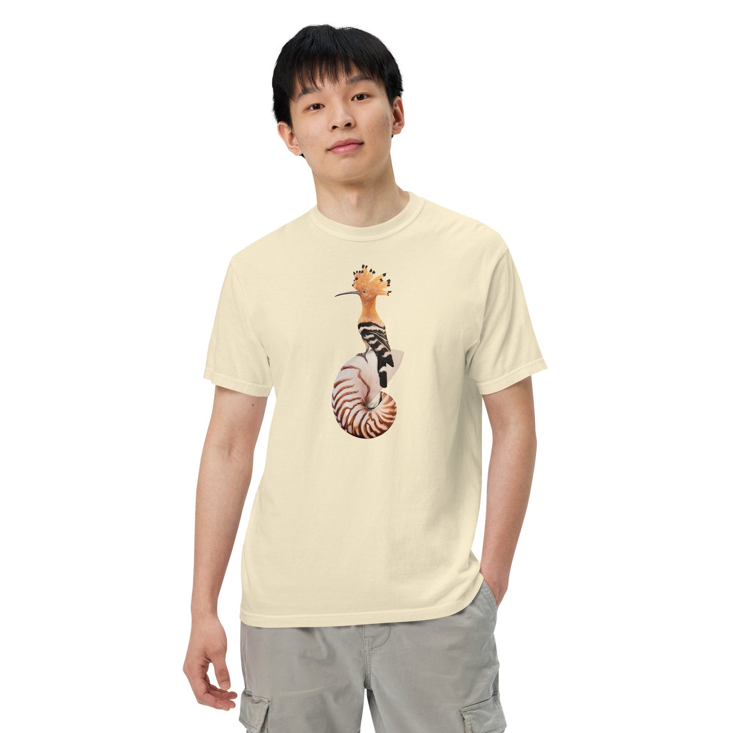 Hoopoe & Nautilus T-shirt