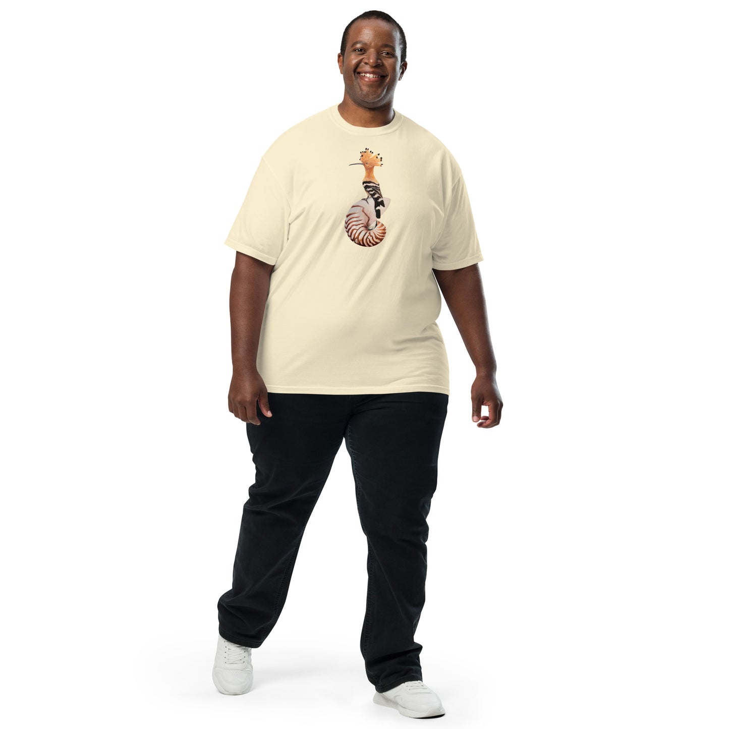 Hoopoe & Nautilus T-shirt
