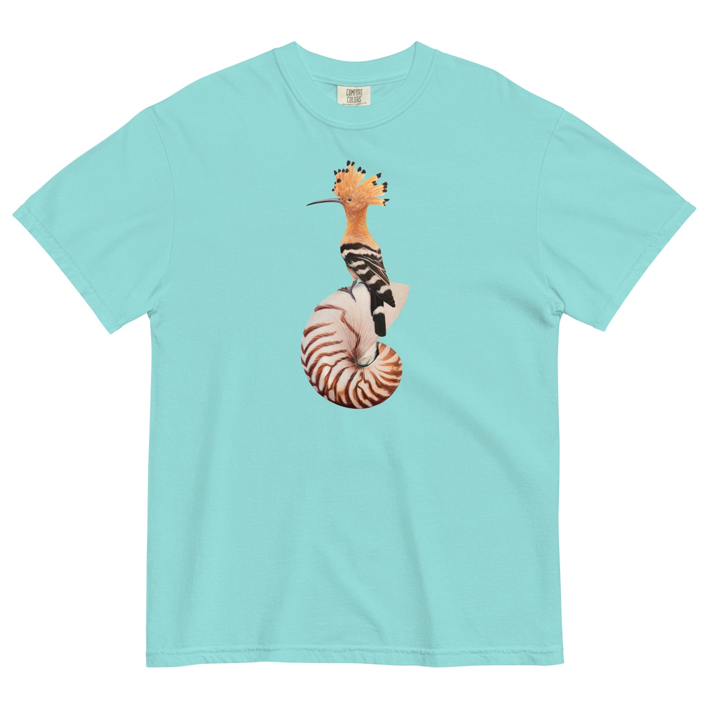 Hoopoe & Nautilus T-shirt