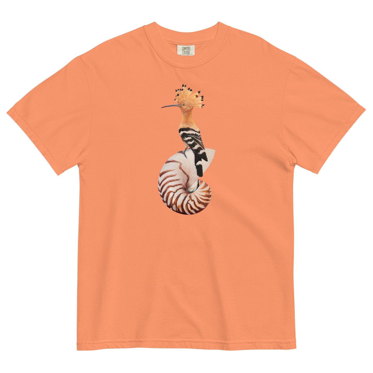 Hoopoe & Nautilus T-shirt