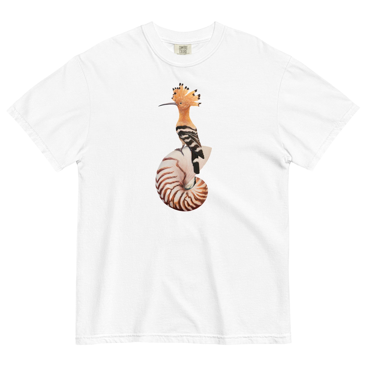 Hoopoe & Nautilus T-shirt