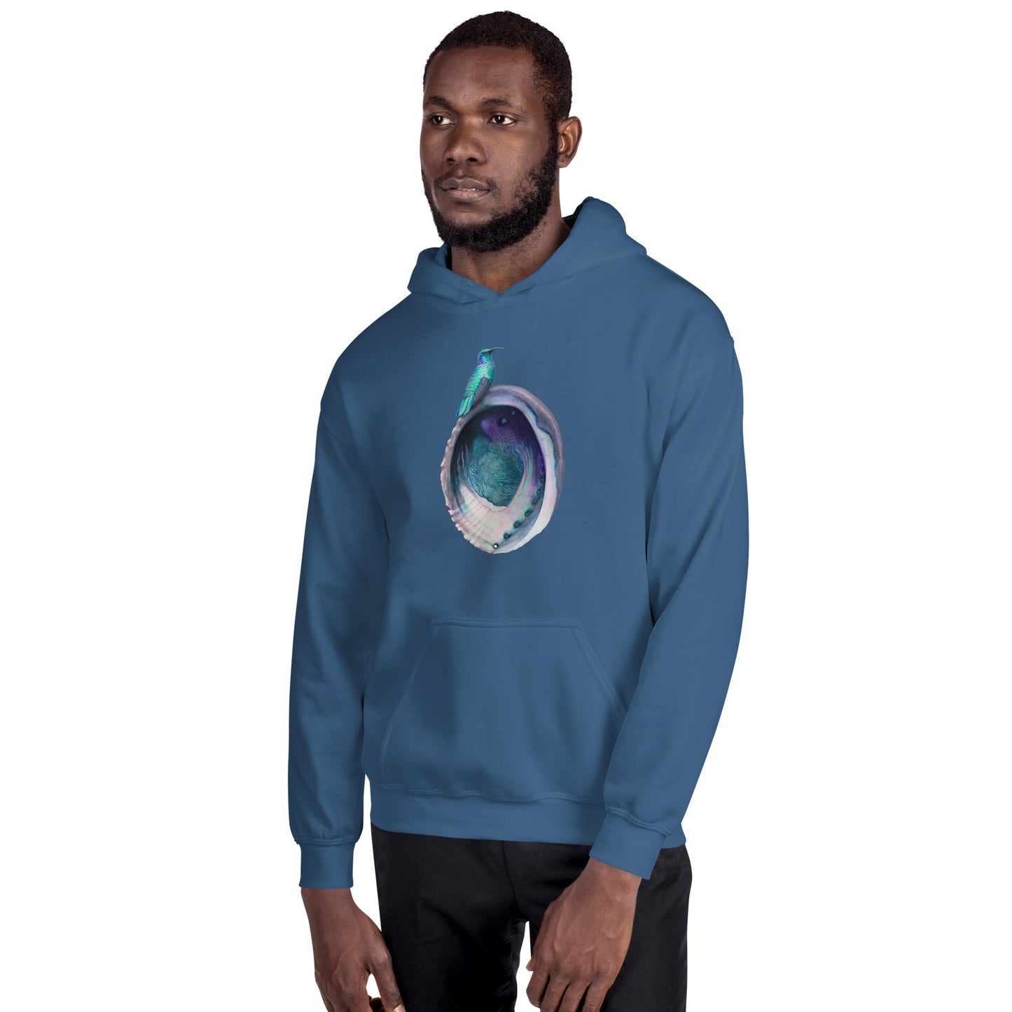 Hummingbird & Abalone Unisex Hoodie