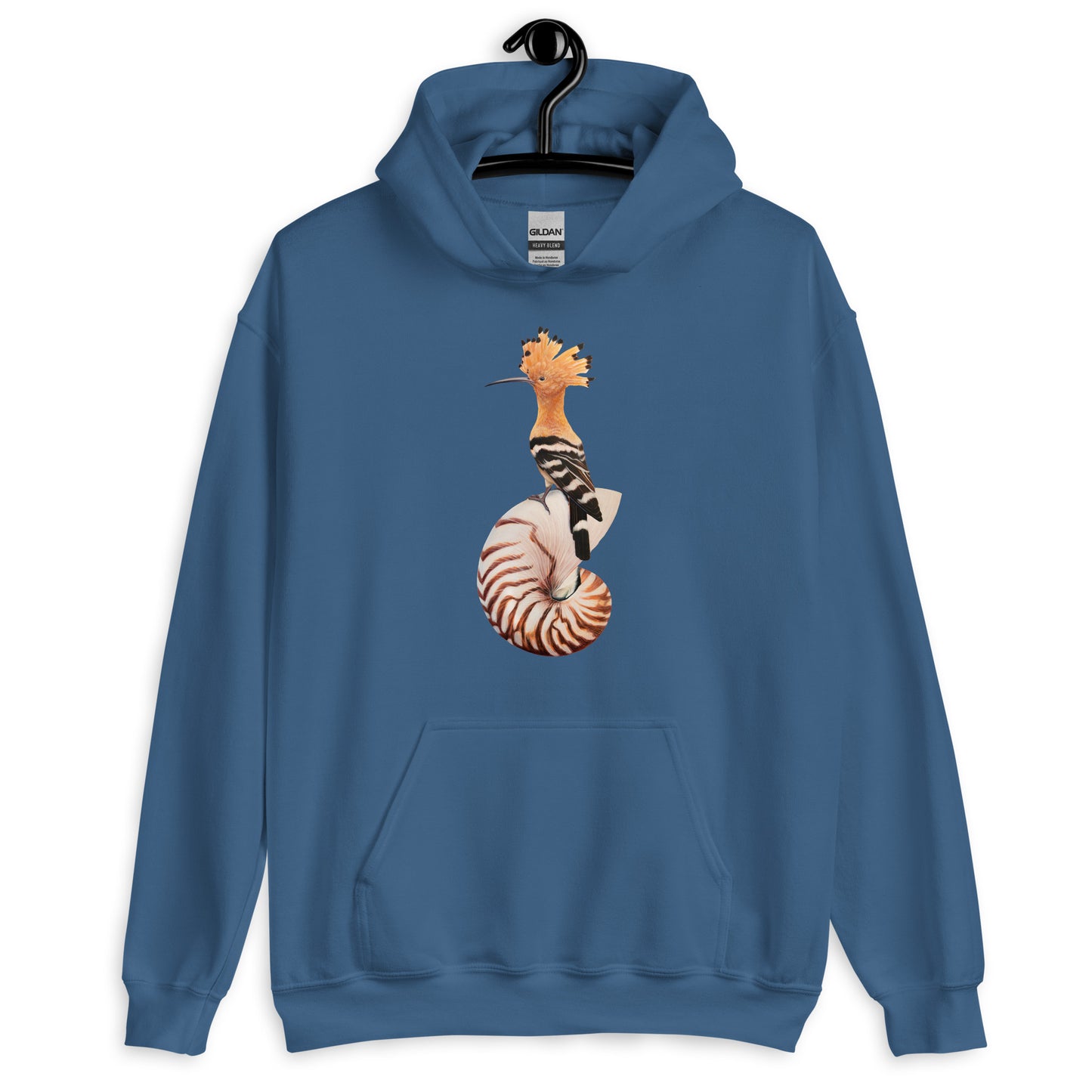 Hoopoe & Nautilus Unisex Hoodie