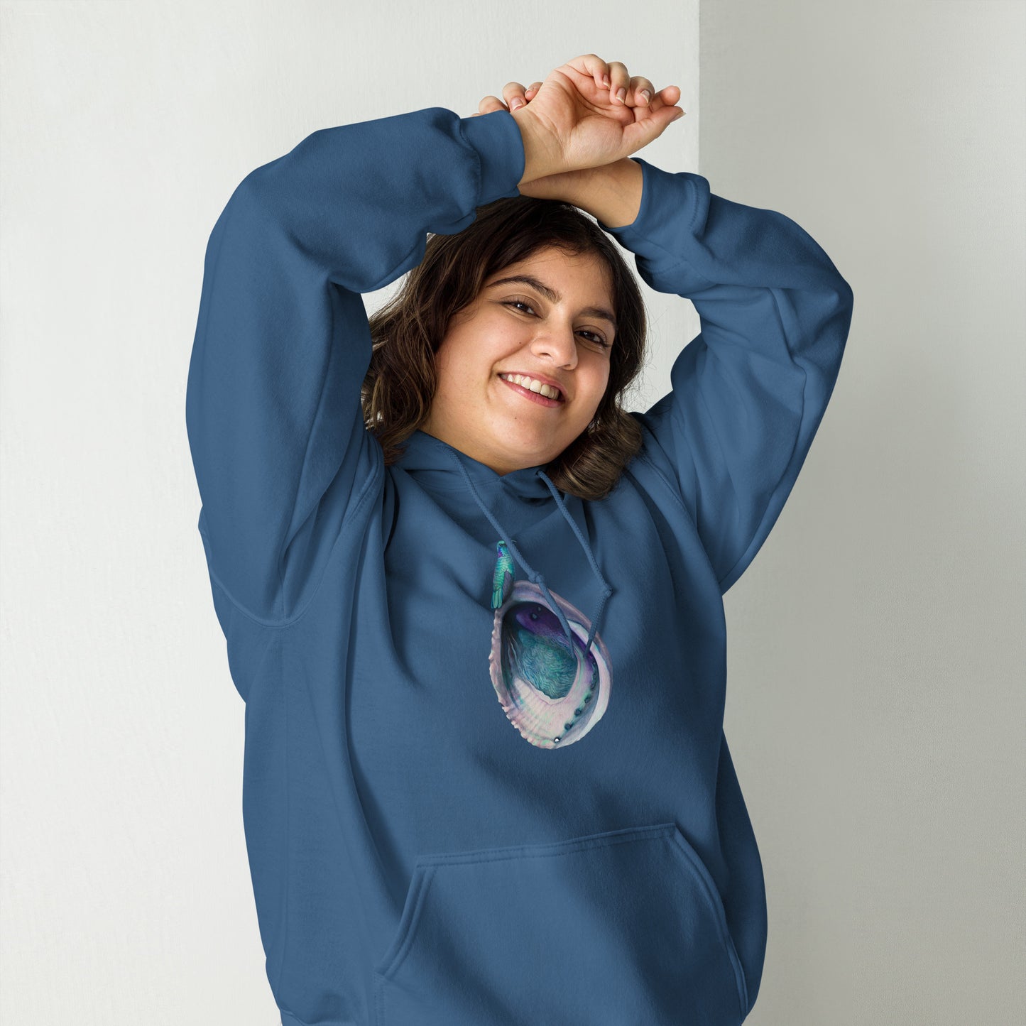 Hummingbird & Abalone Unisex Hoodie