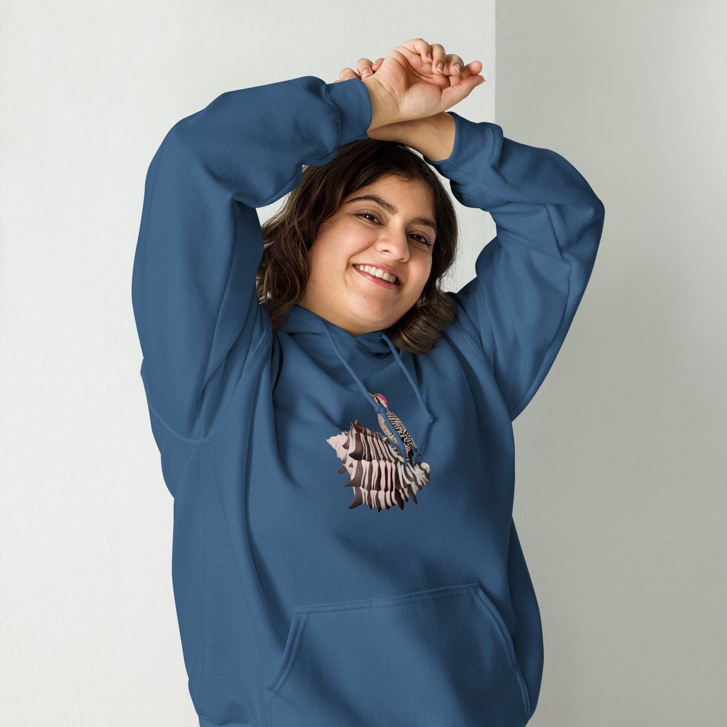 Woodpecker & Murex Unisex Hoodie