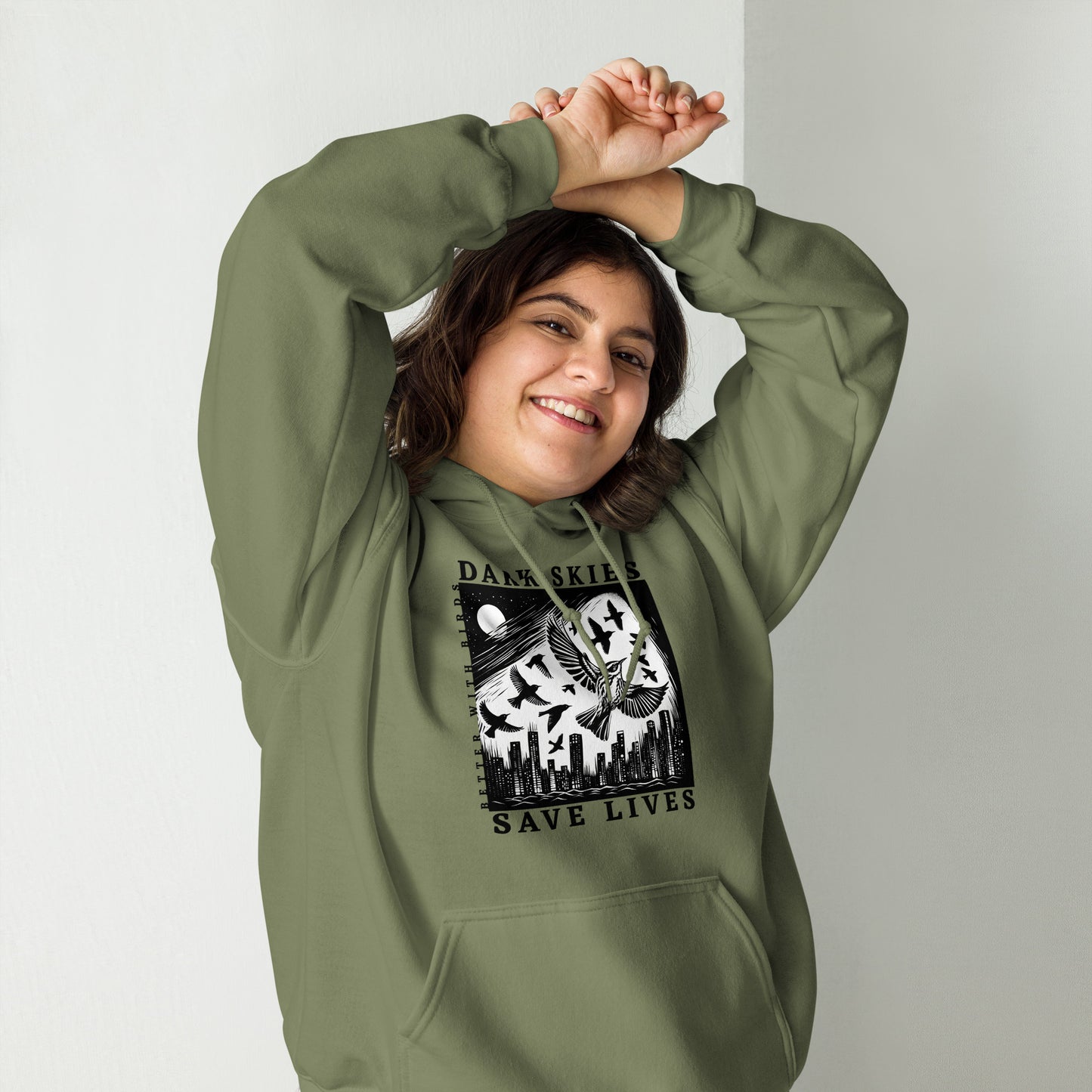Dark Skies Save Lives Unisex Hoodie