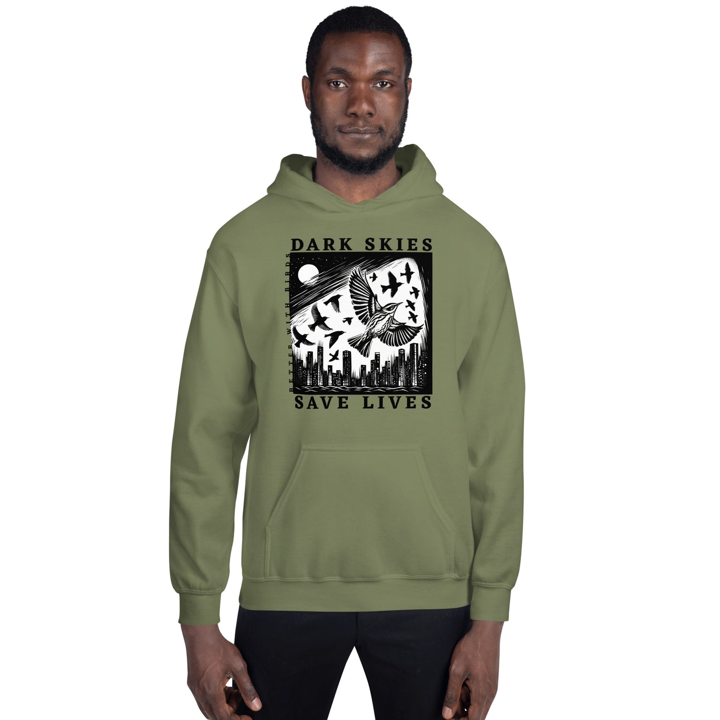 Dark Skies Save Lives Unisex Hoodie