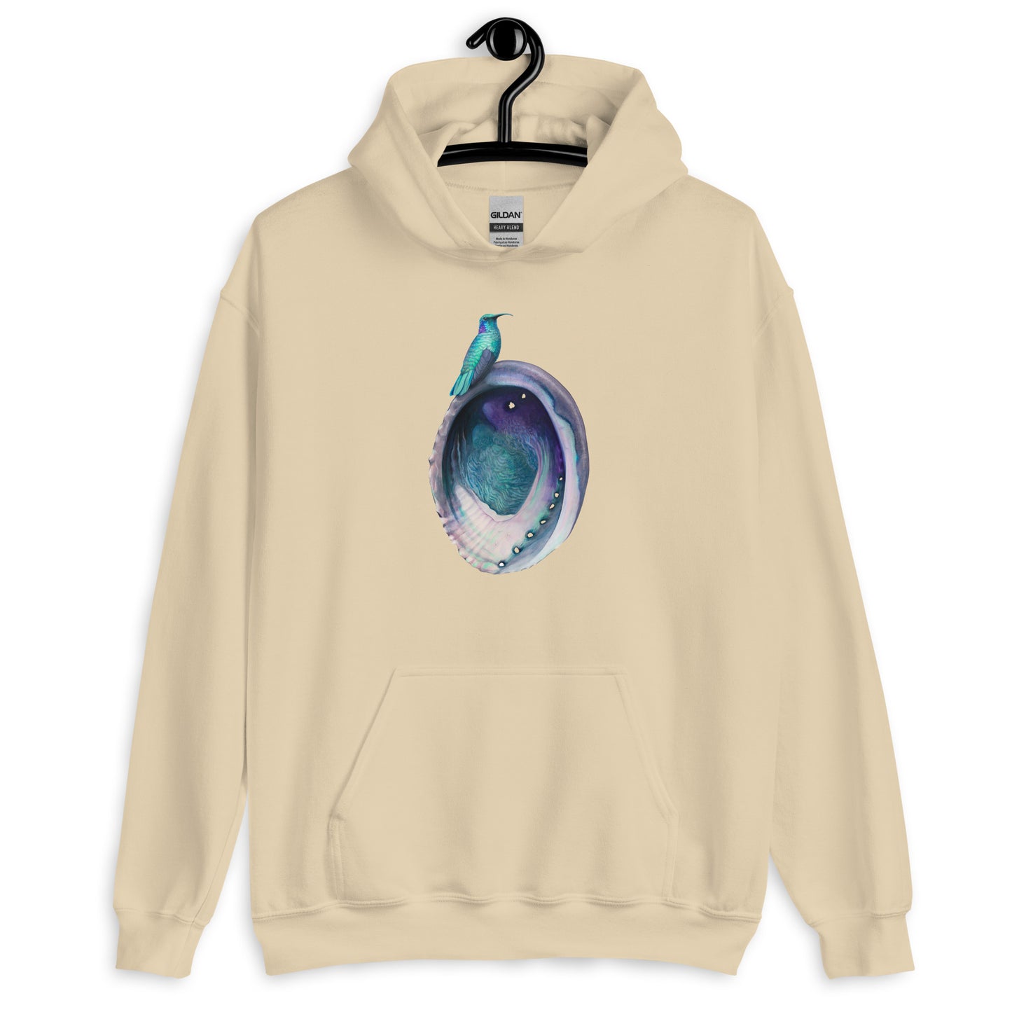Hummingbird & Abalone Unisex Hoodie