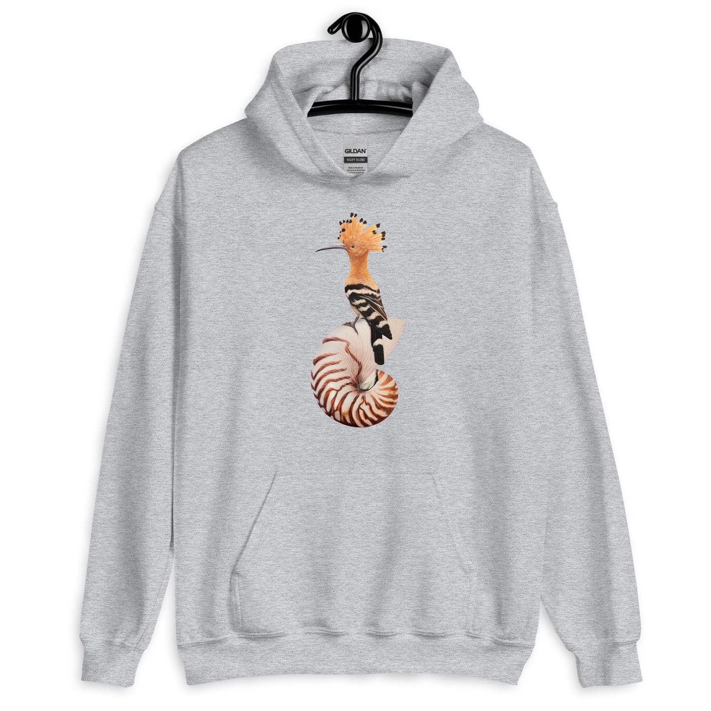 Hoopoe & Nautilus Unisex Hoodie