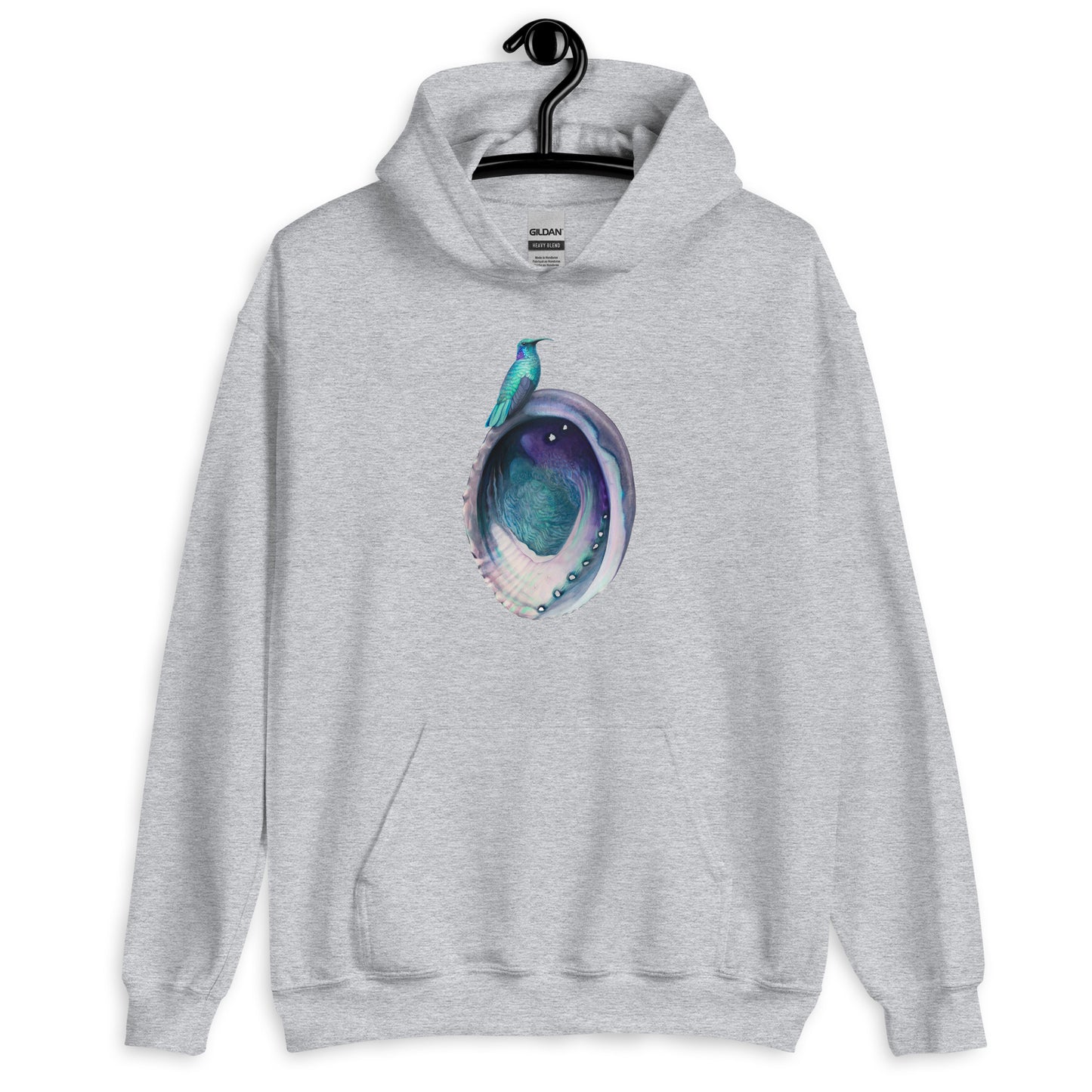 Hummingbird & Abalone Unisex Hoodie