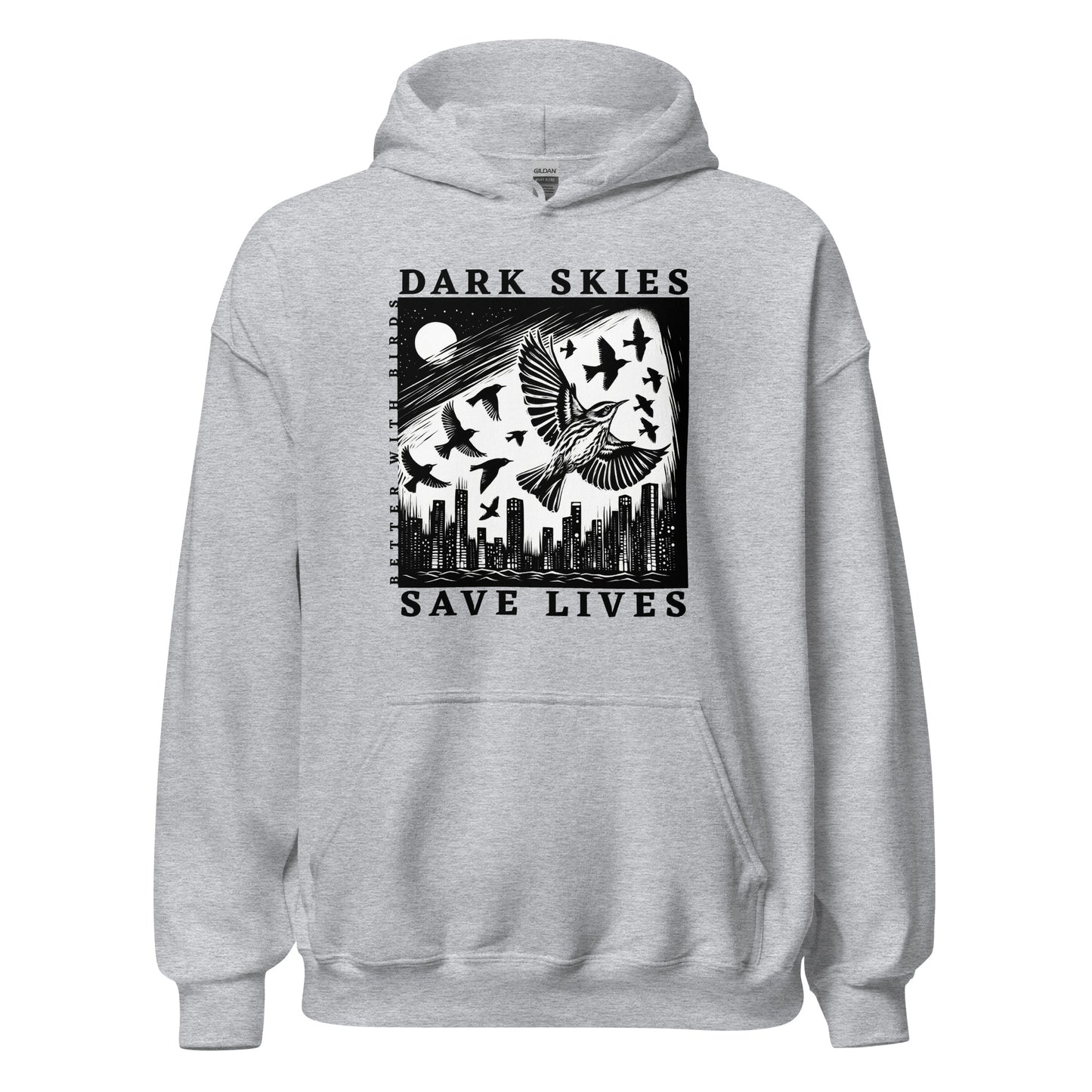 Dark Skies Save Lives Unisex Hoodie