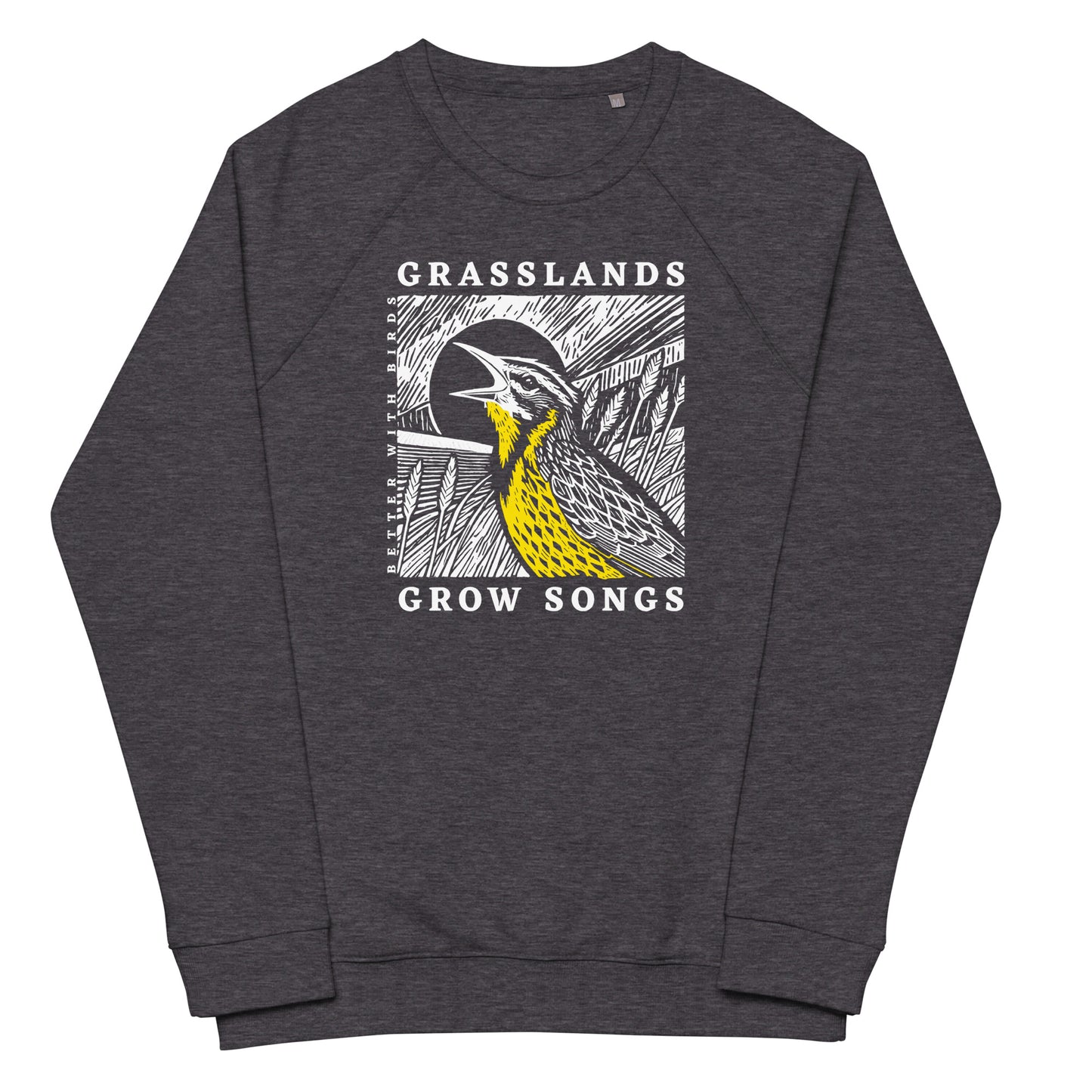 Grasslands Grow Songs Organic Sweatshirt