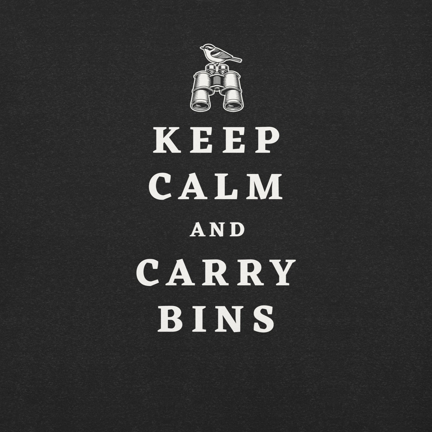Keep Calm and Carry Bins T-Shirt (Lightweight)