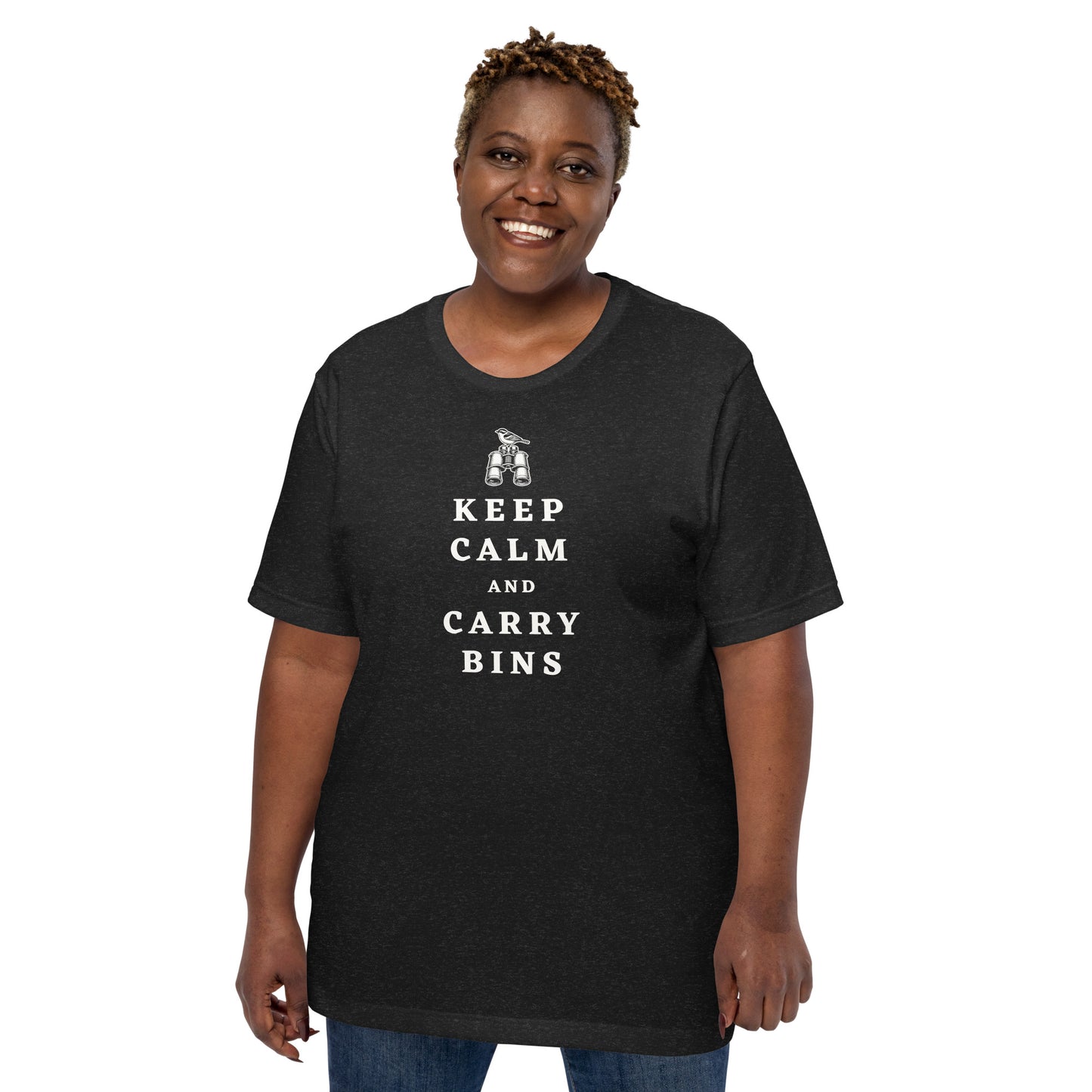 Keep Calm and Carry Bins T-Shirt (Lightweight)