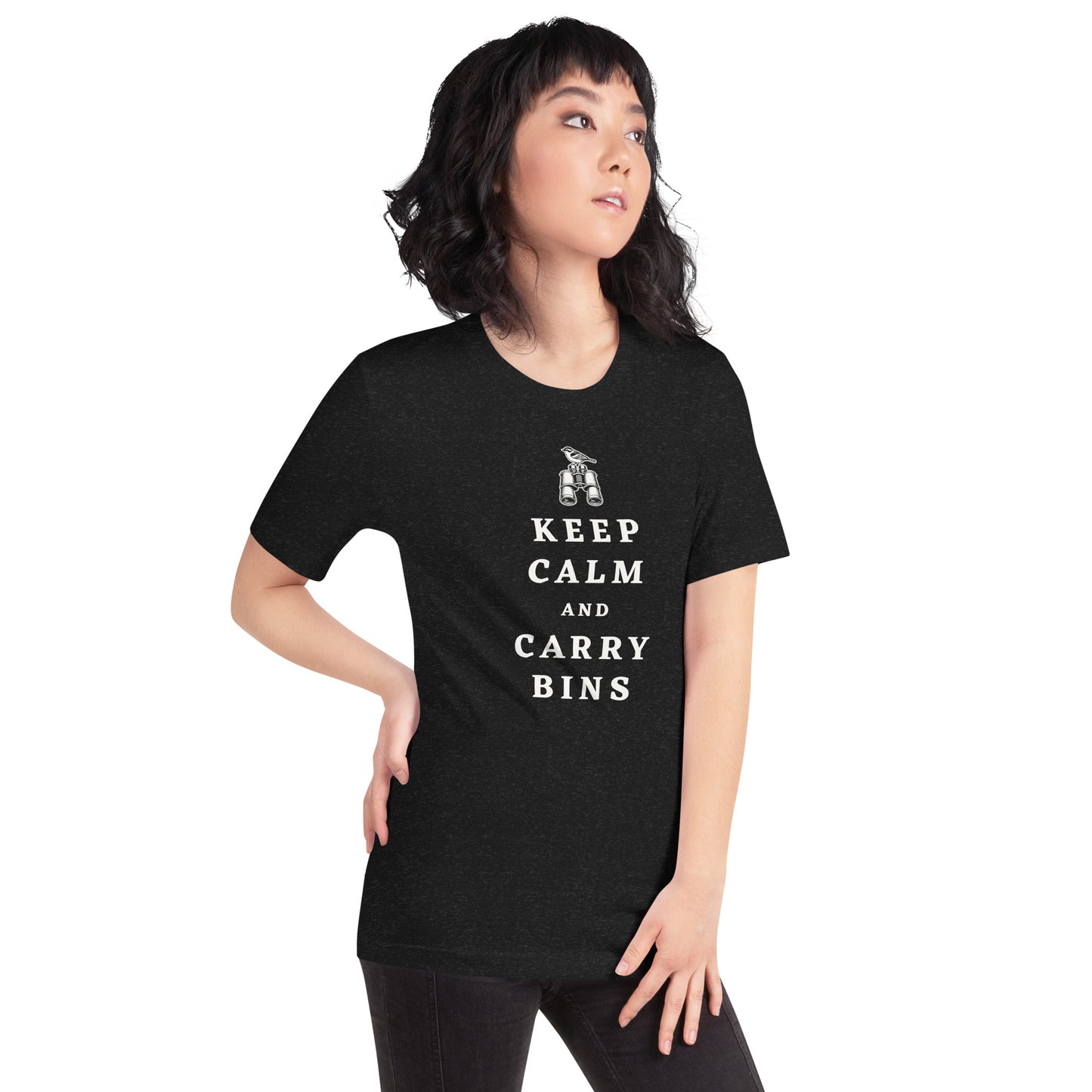 Keep Calm and Carry Bins T-Shirt (Lightweight)