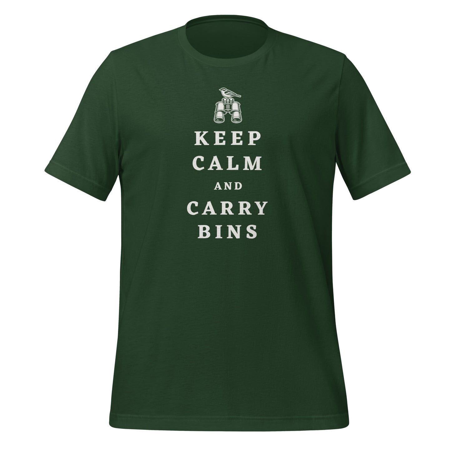 Keep Calm and Carry Bins T-Shirt (Lightweight)